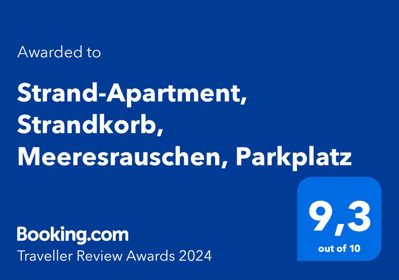 Strand-Apartment, Strandkorb, Meeresrauschen, Parkplatz