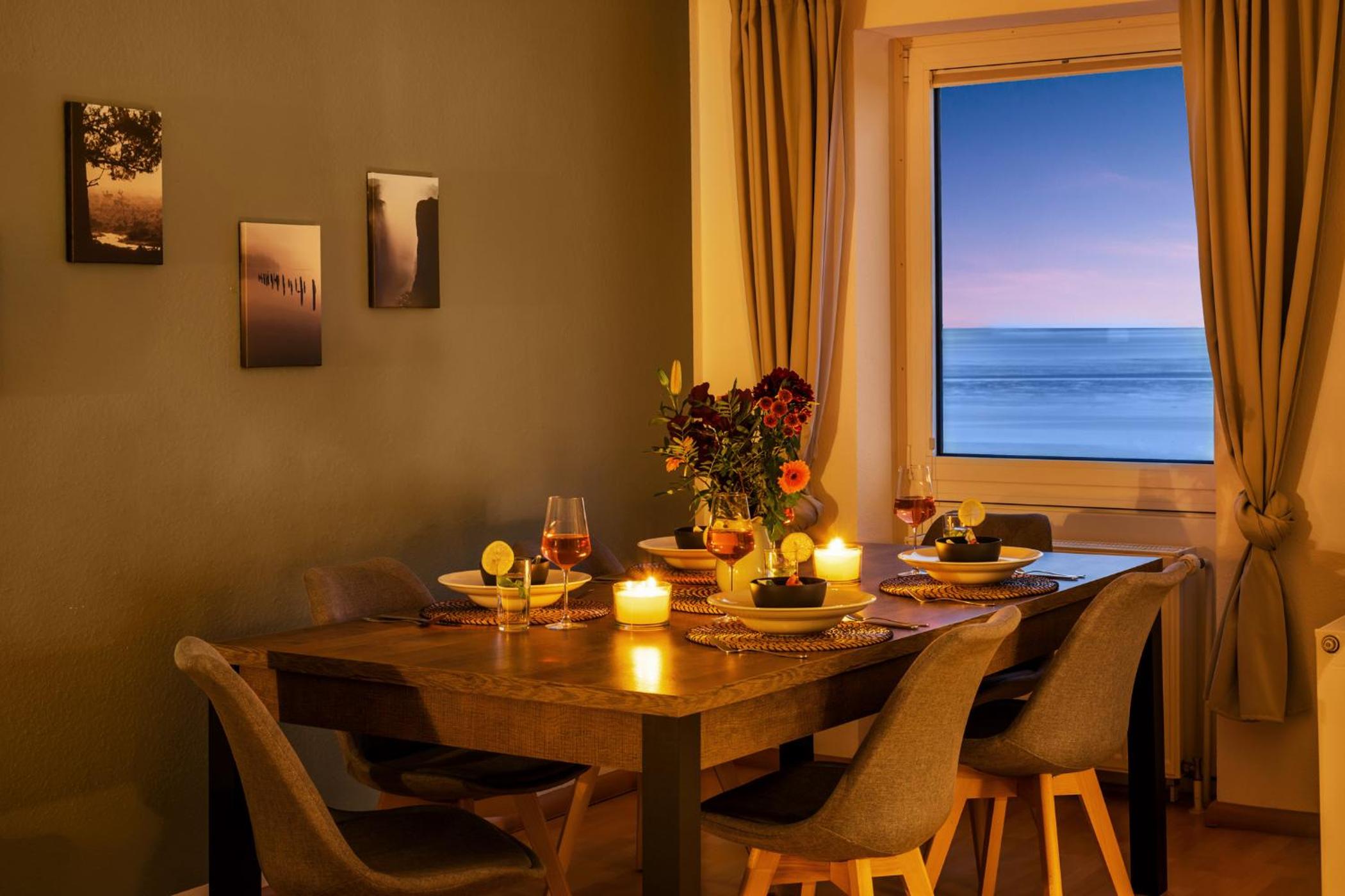 Strand-Apartment, Strandkorb, Meeresrauschen, Parkplatz