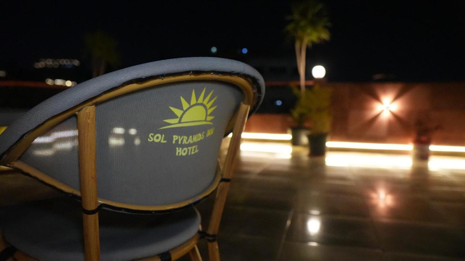 Sol Pyramids Rooftop View Giza