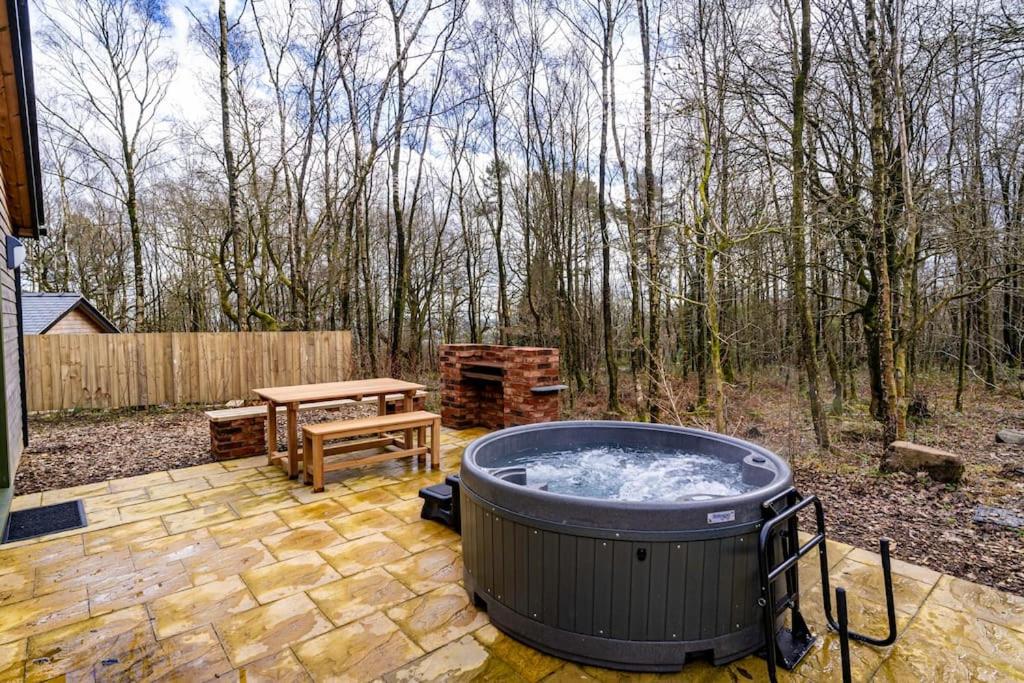 Ashenhurst, woodland lodge with hot tub for 4 view 3