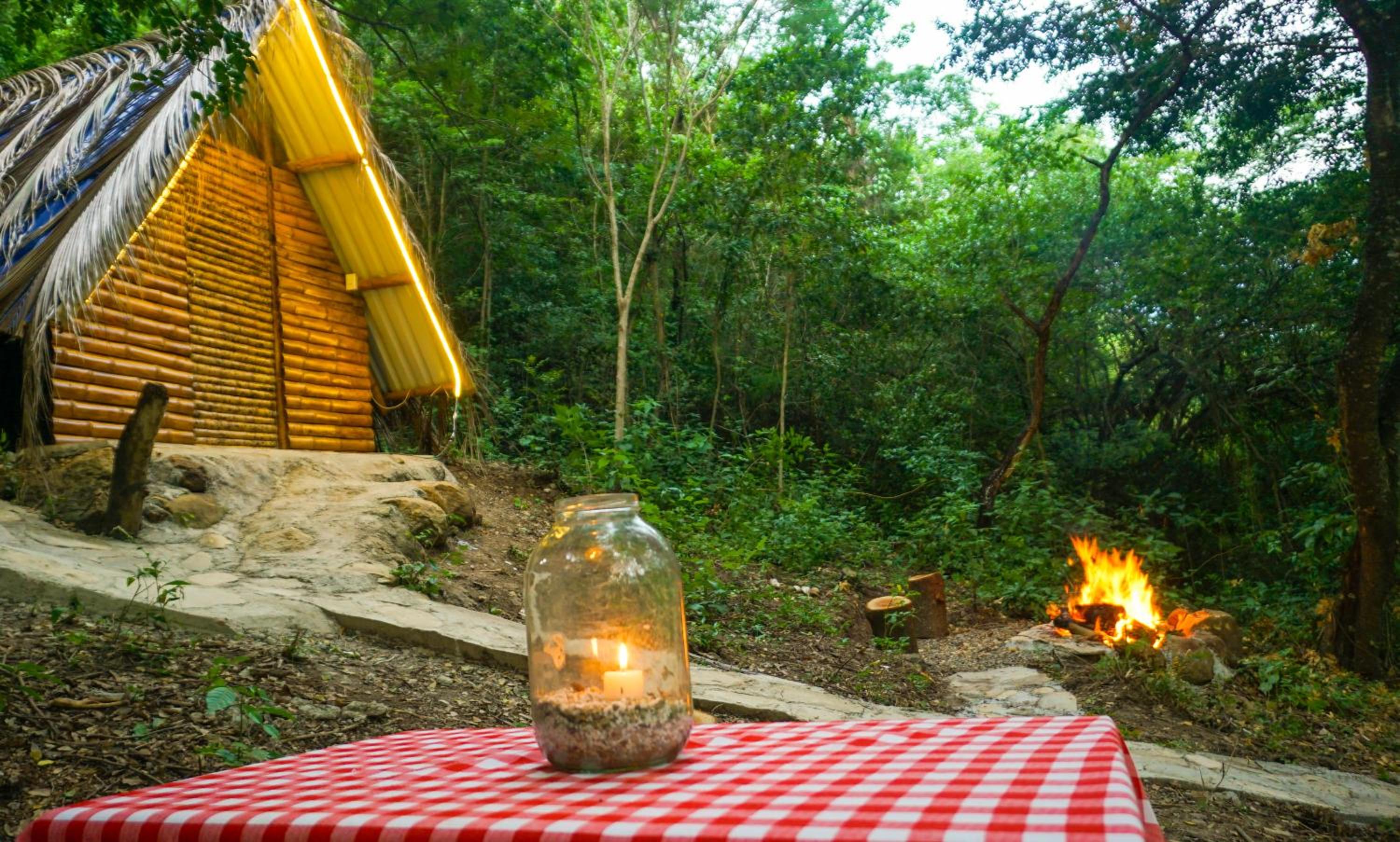 Cabaña tipo camping