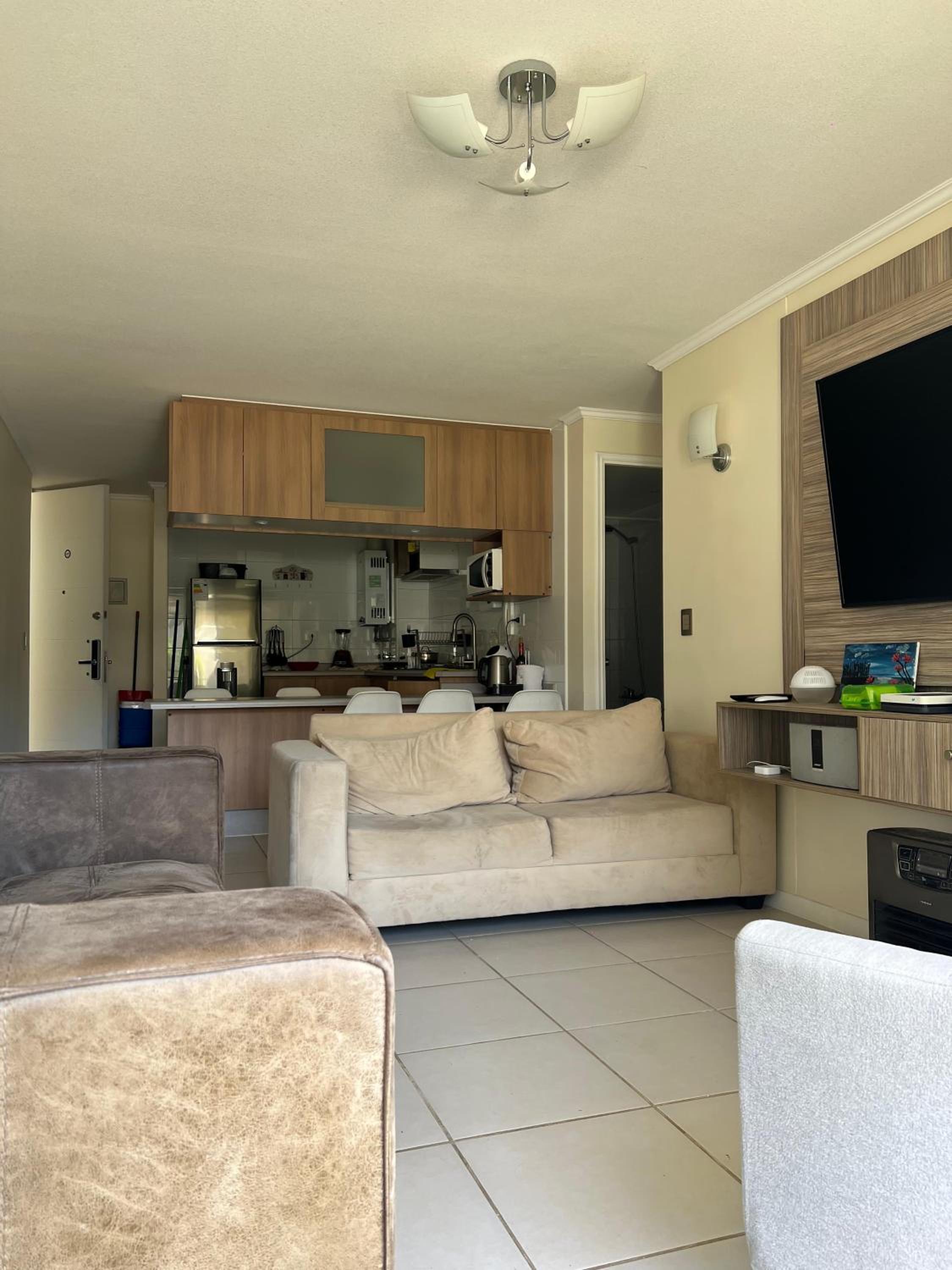 Departamento condominio parque mar el tabo