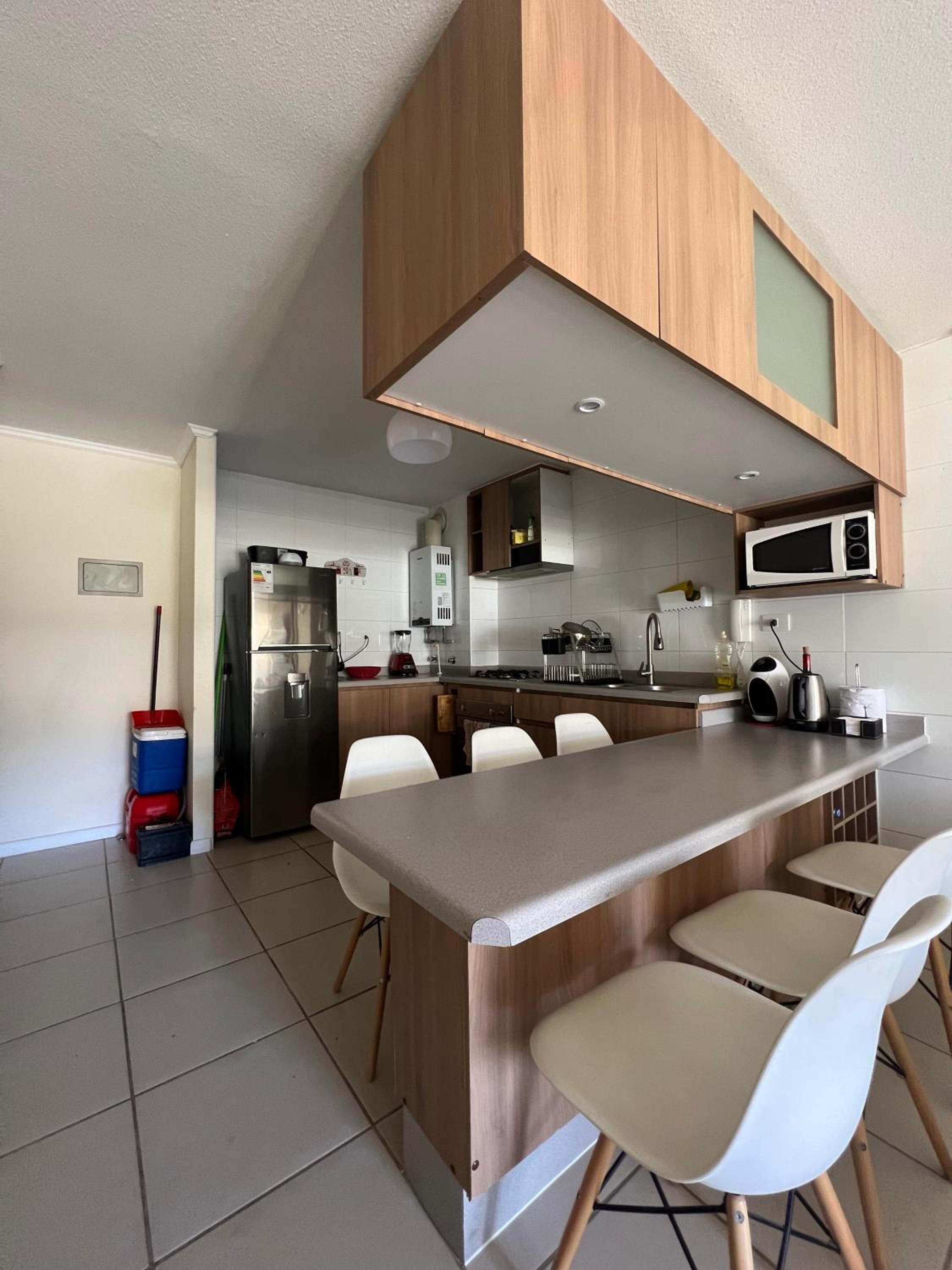 Departamento condominio parque mar el tabo