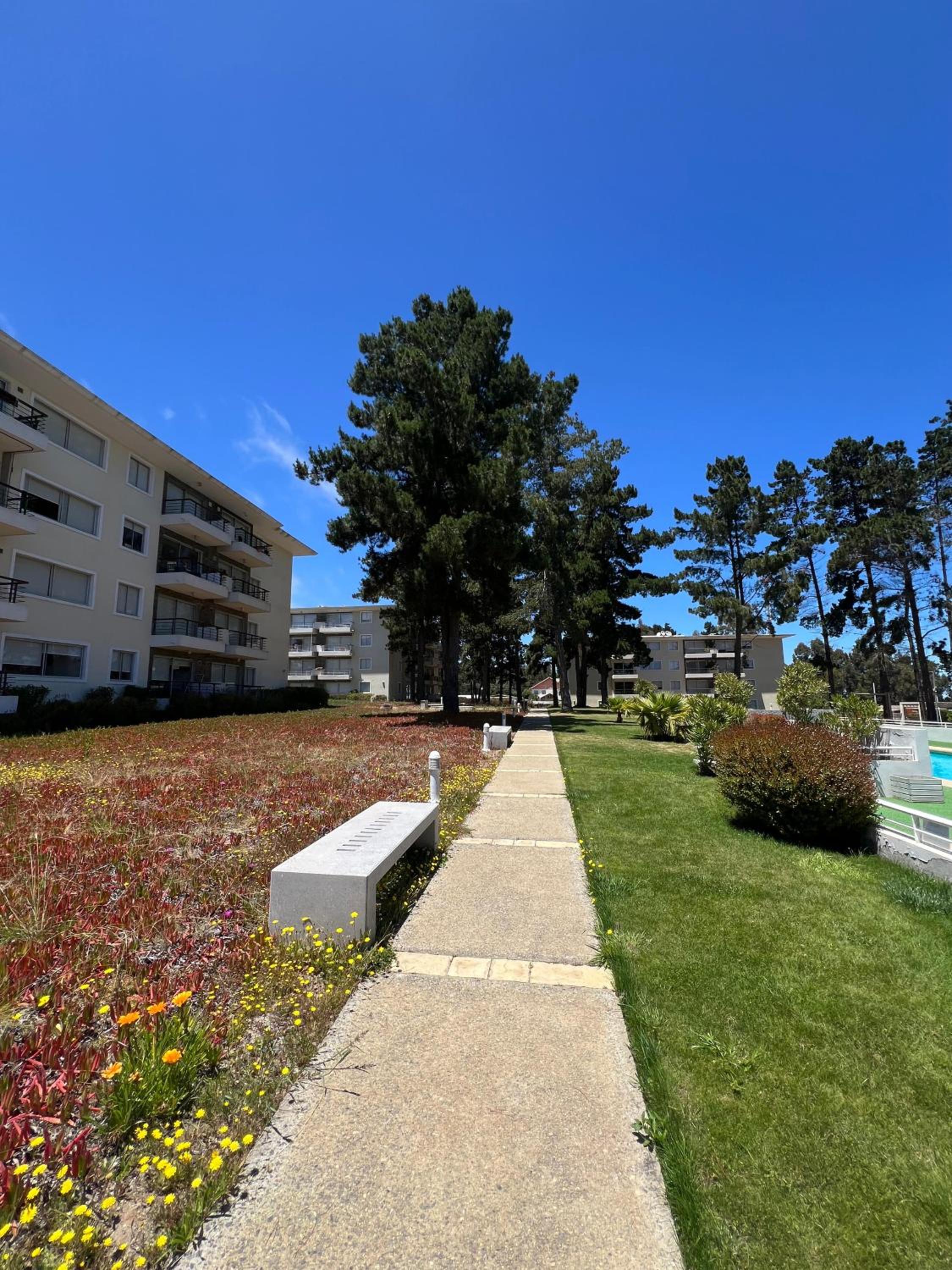 Departamento condominio parque mar el tabo