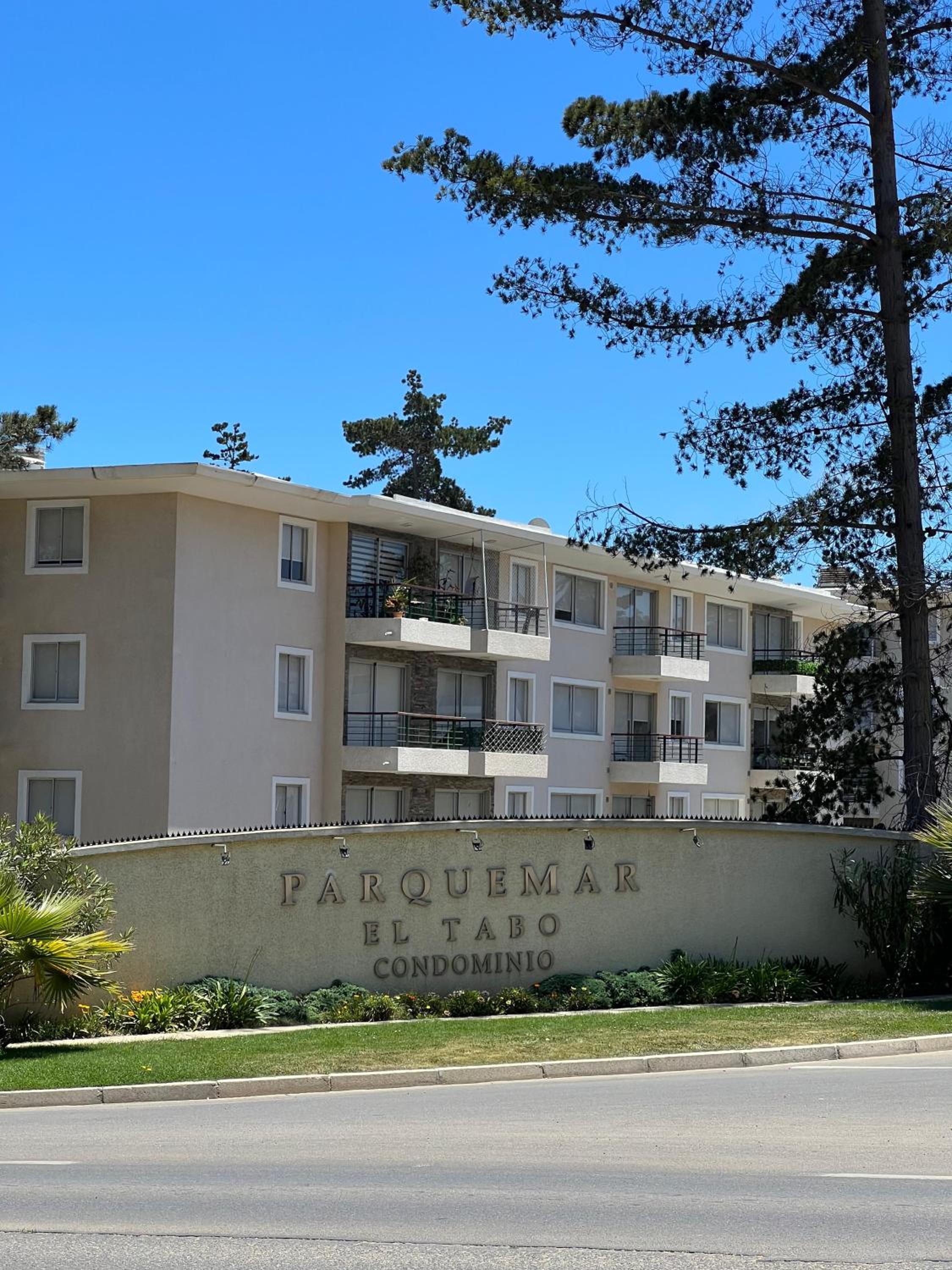 Departamento condominio parque mar el tabo