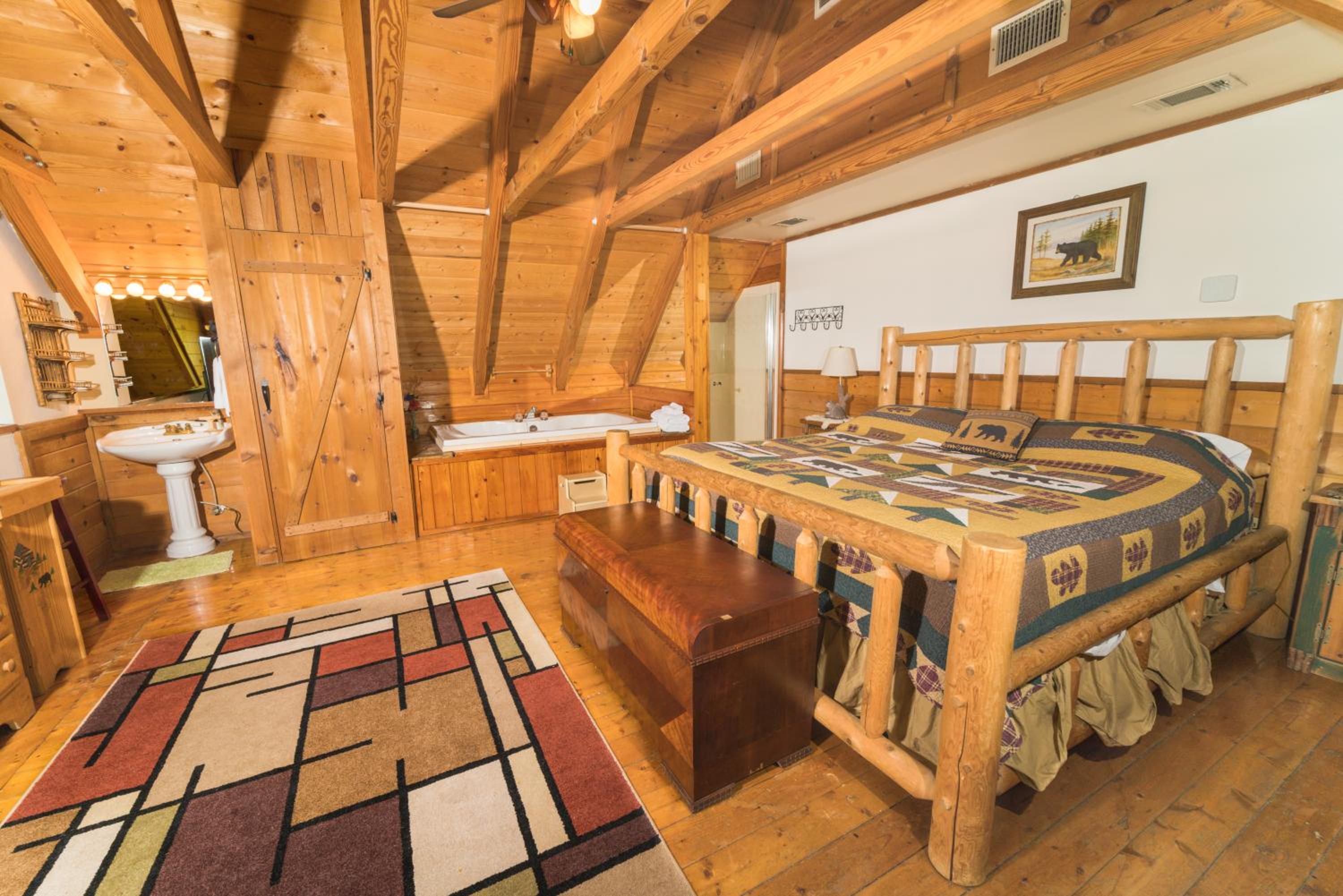 Bears Lair cabin Chalet view 3