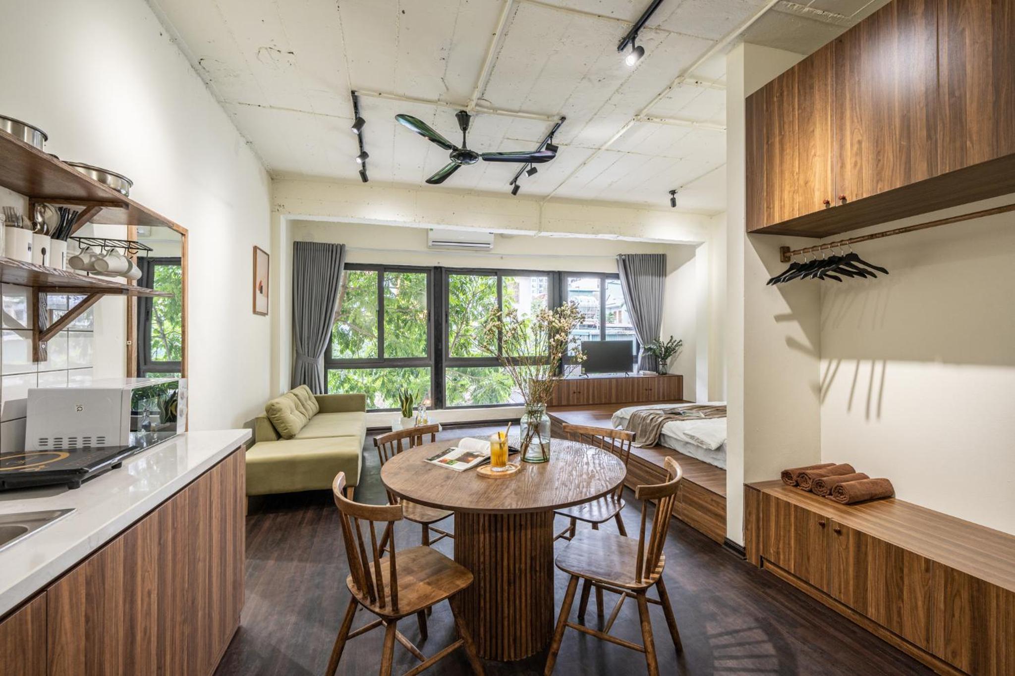 Sky Rooftop Villa-Urban Zone-BBQ-Hanoi Center