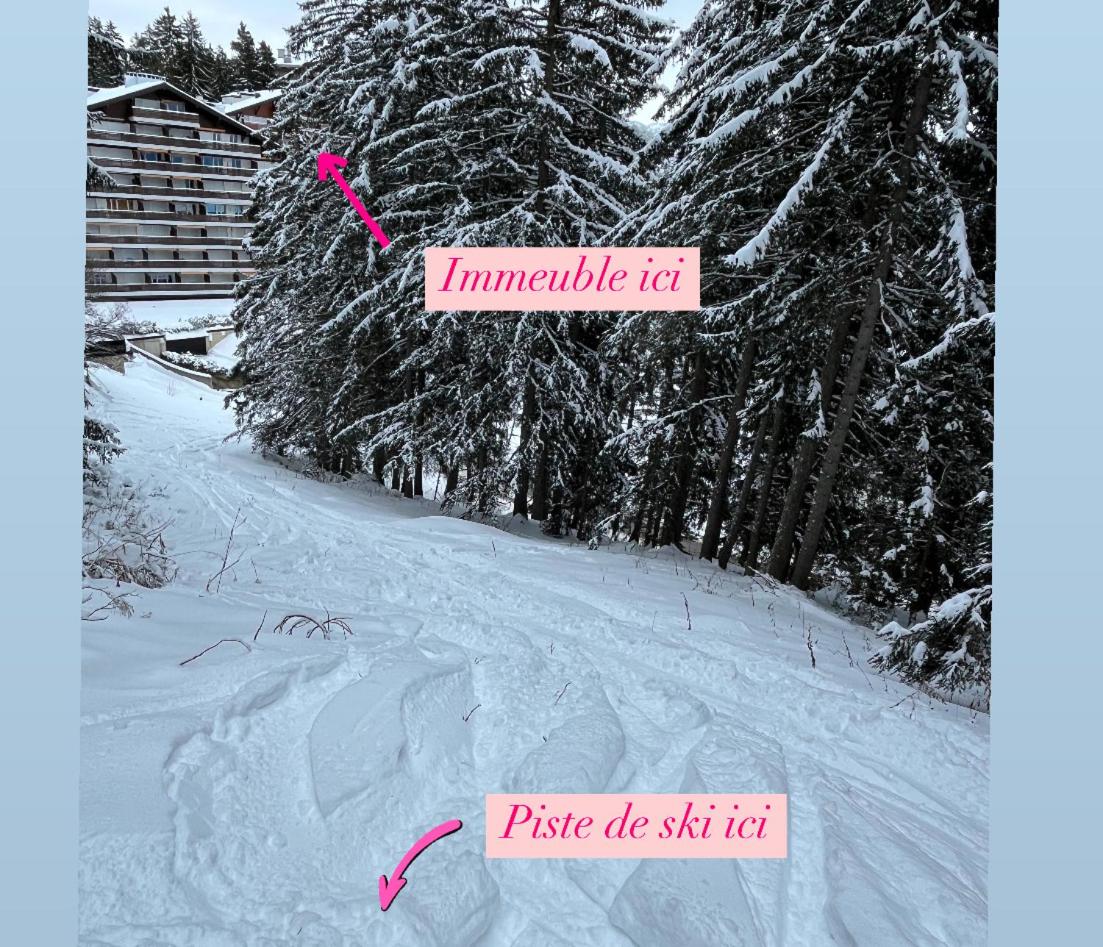 Bel Appartement Centre Crans Montana, 5 min des pistes, Vue Alpine