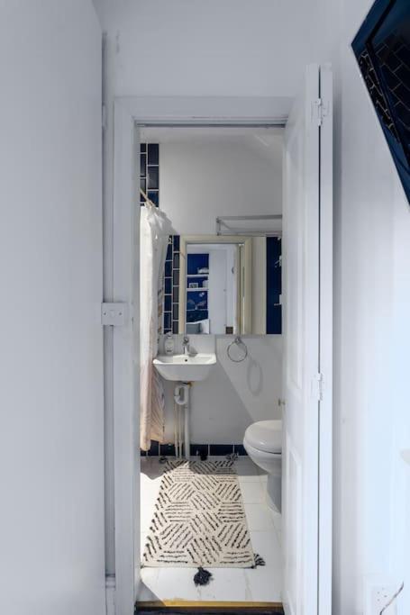Studio Flat in Victorian West Kensington Mansion with balcony