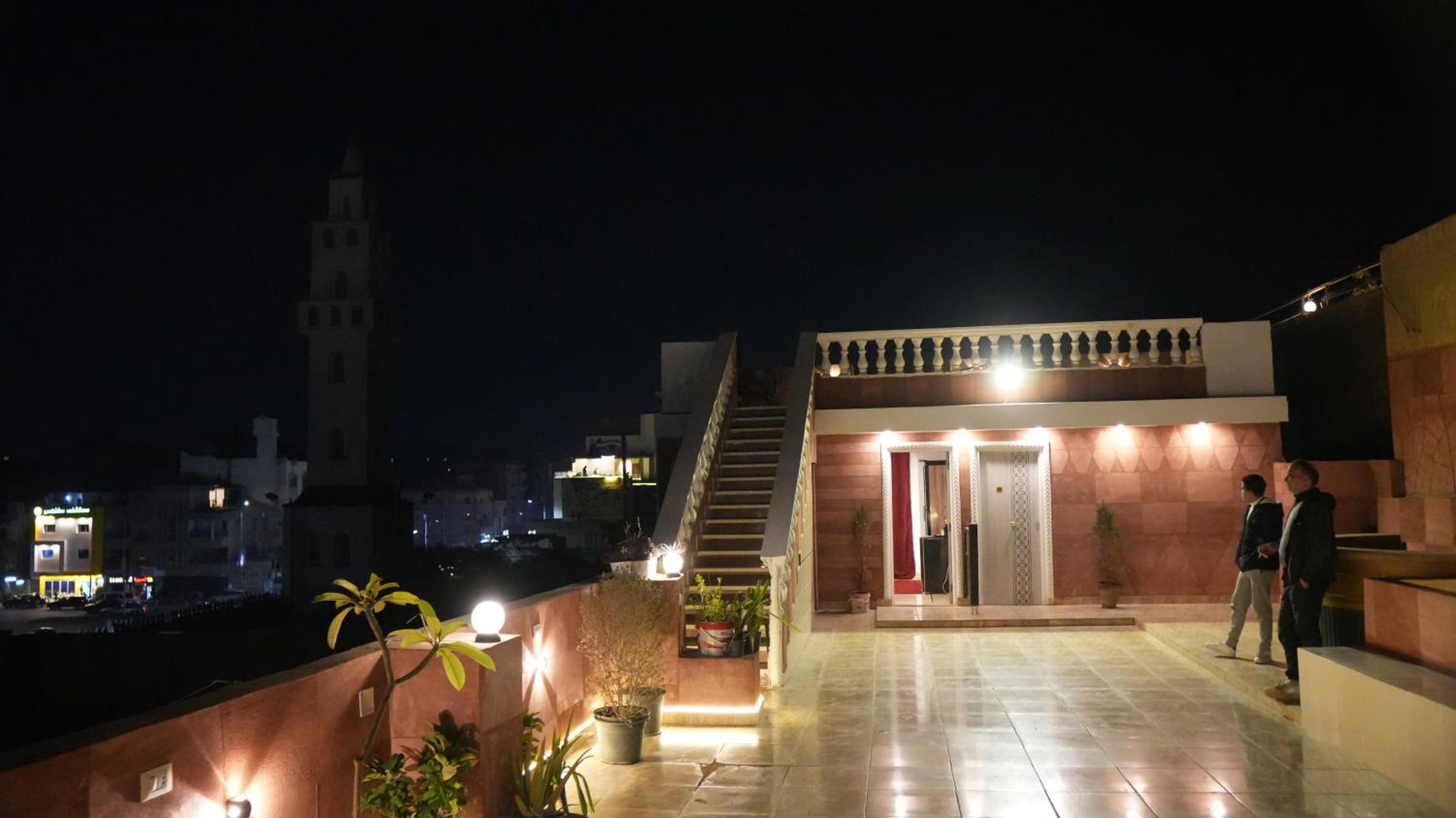 Sol Pyramids Rooftop View Giza
