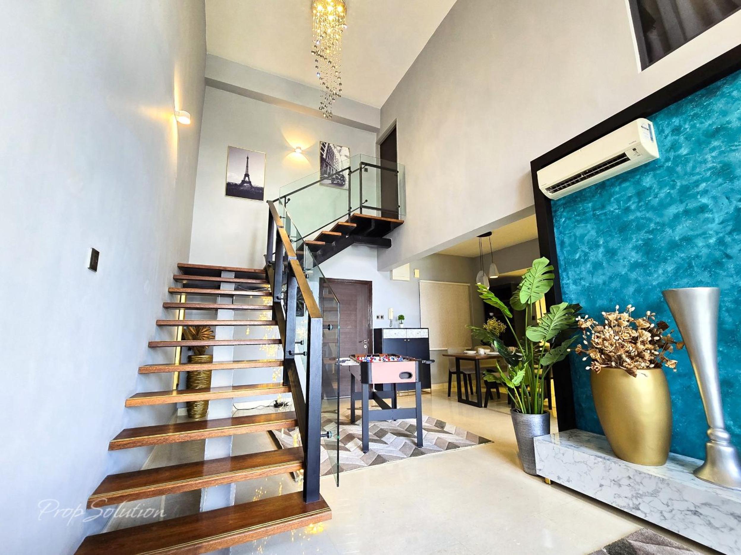 Cozy Loft Suite 2BR near JB CIQ 7Pax