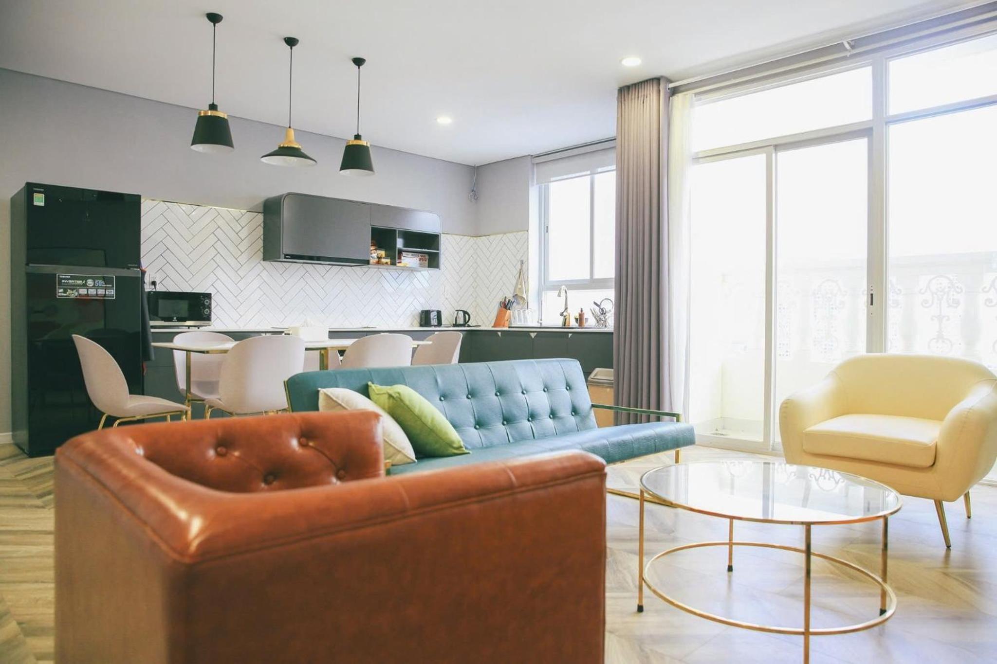 Spacious 4BR apat at Saigon Centre with pool, supermarket, view