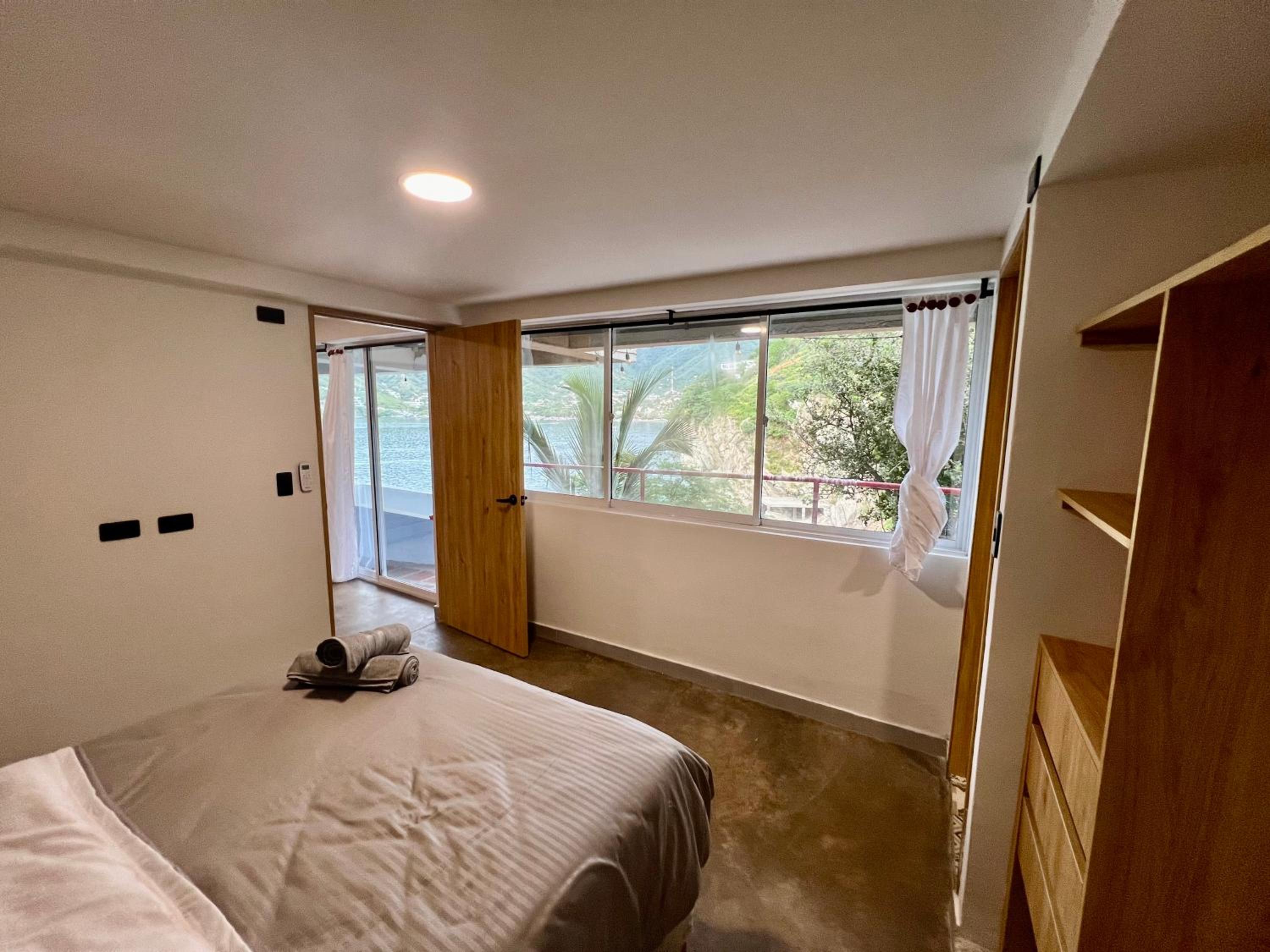 Bajo Mar Apartments Taganga, acceso privado a playa
