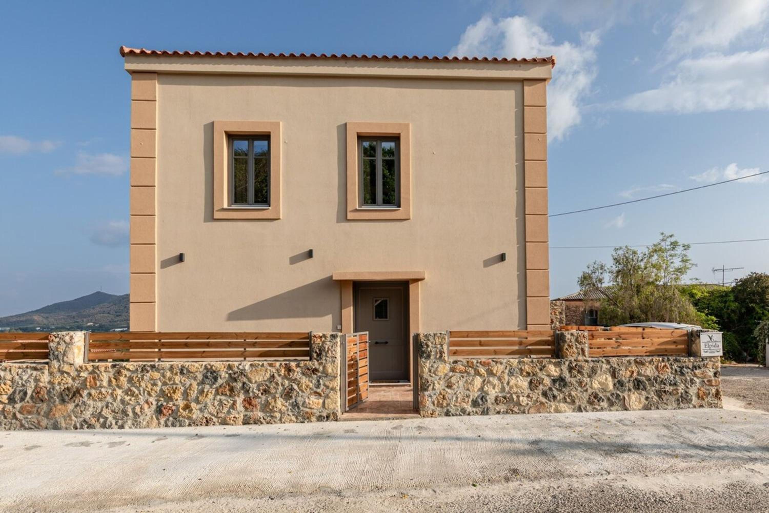 Villa Elpida in Myloniana view 5