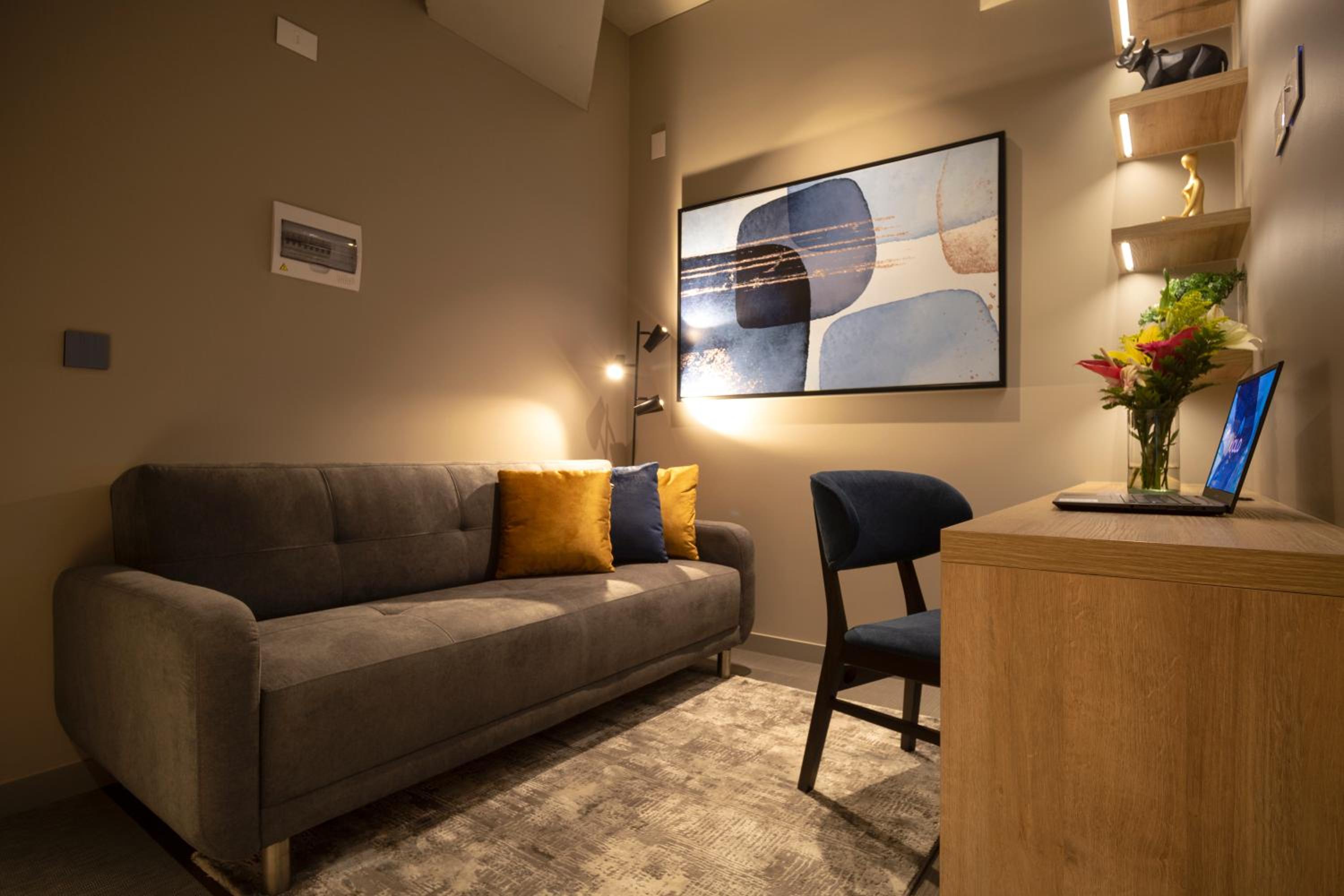 Cozy Apartament Pool, Sauna, Gym& Cowork