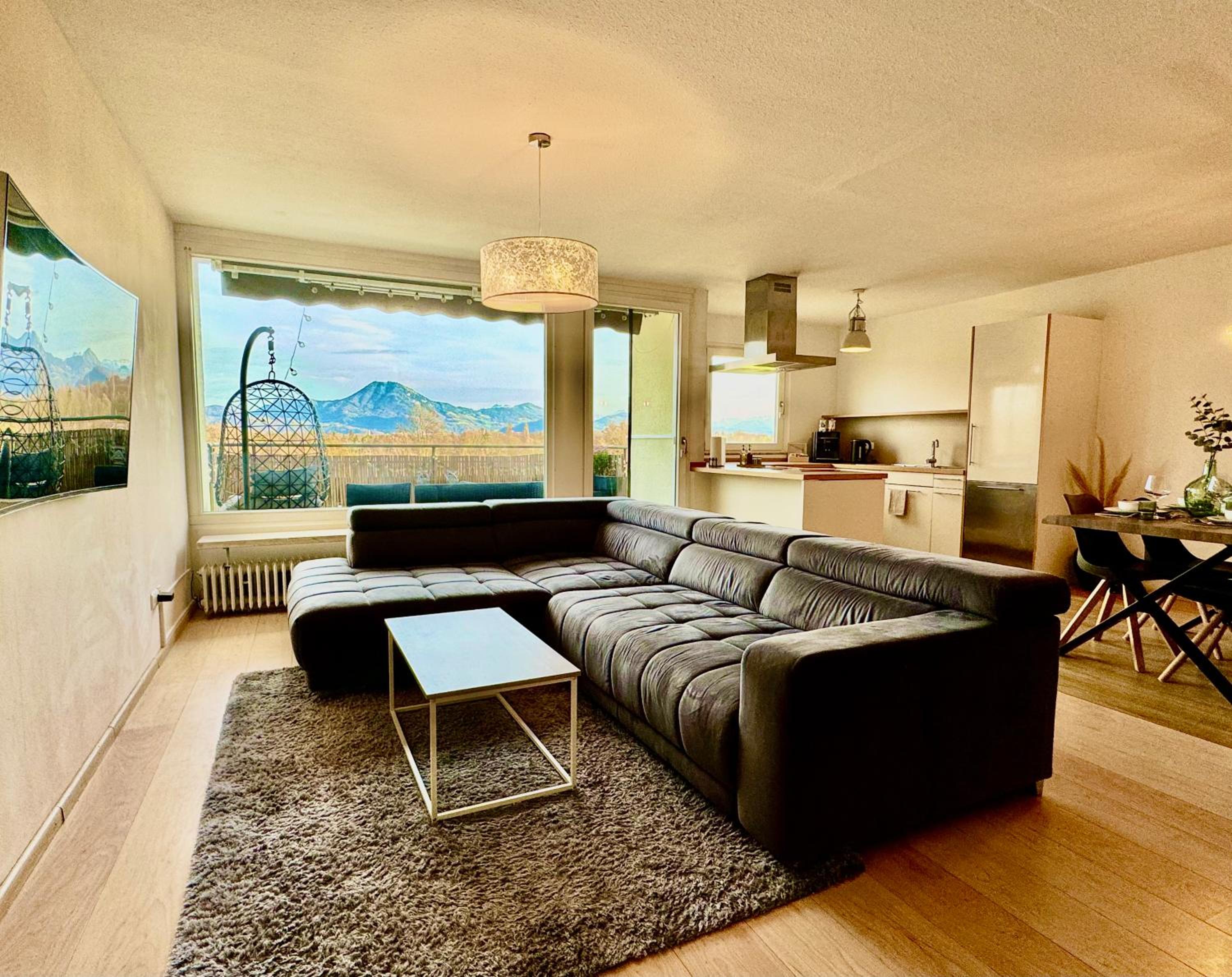 Bergpanorama Maisonetten Apartment nähe Salzburg