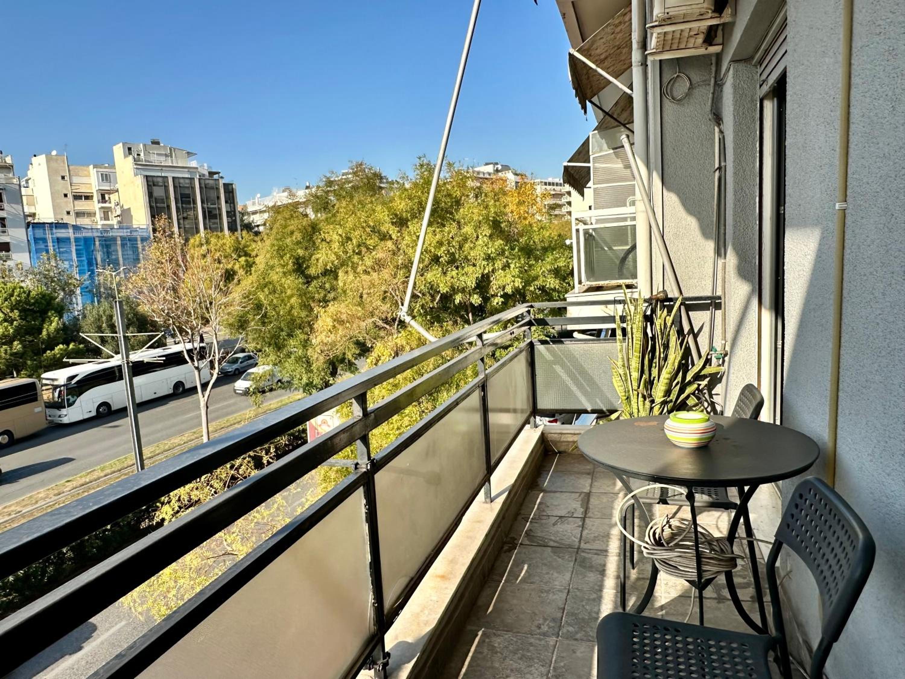 Modern 2BD with City View Near Acropolis