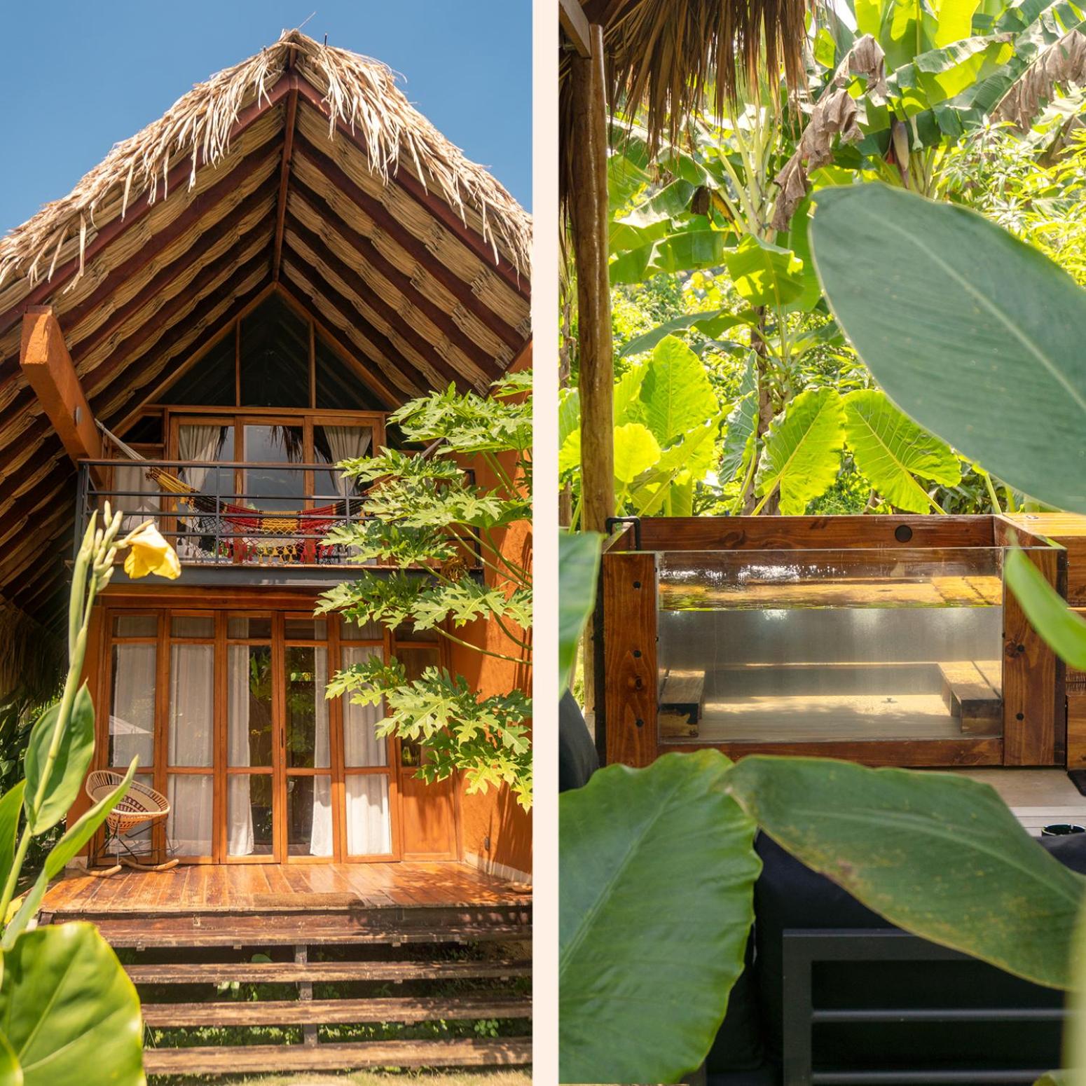 Cabañas con Jacuzzi, Tayrona vía Palomino - Villa Puy