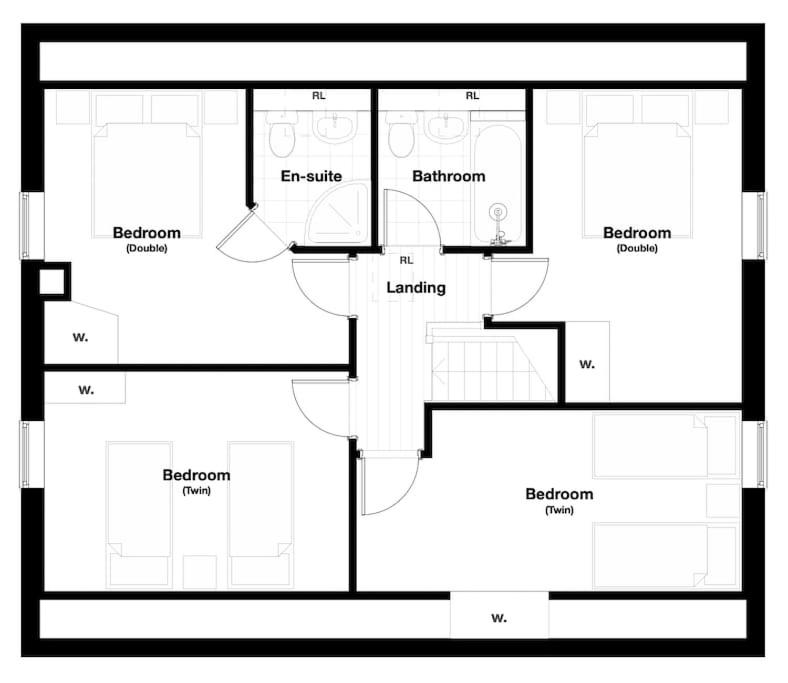Weaver, woodland lodge with hot tub for 12 view 5