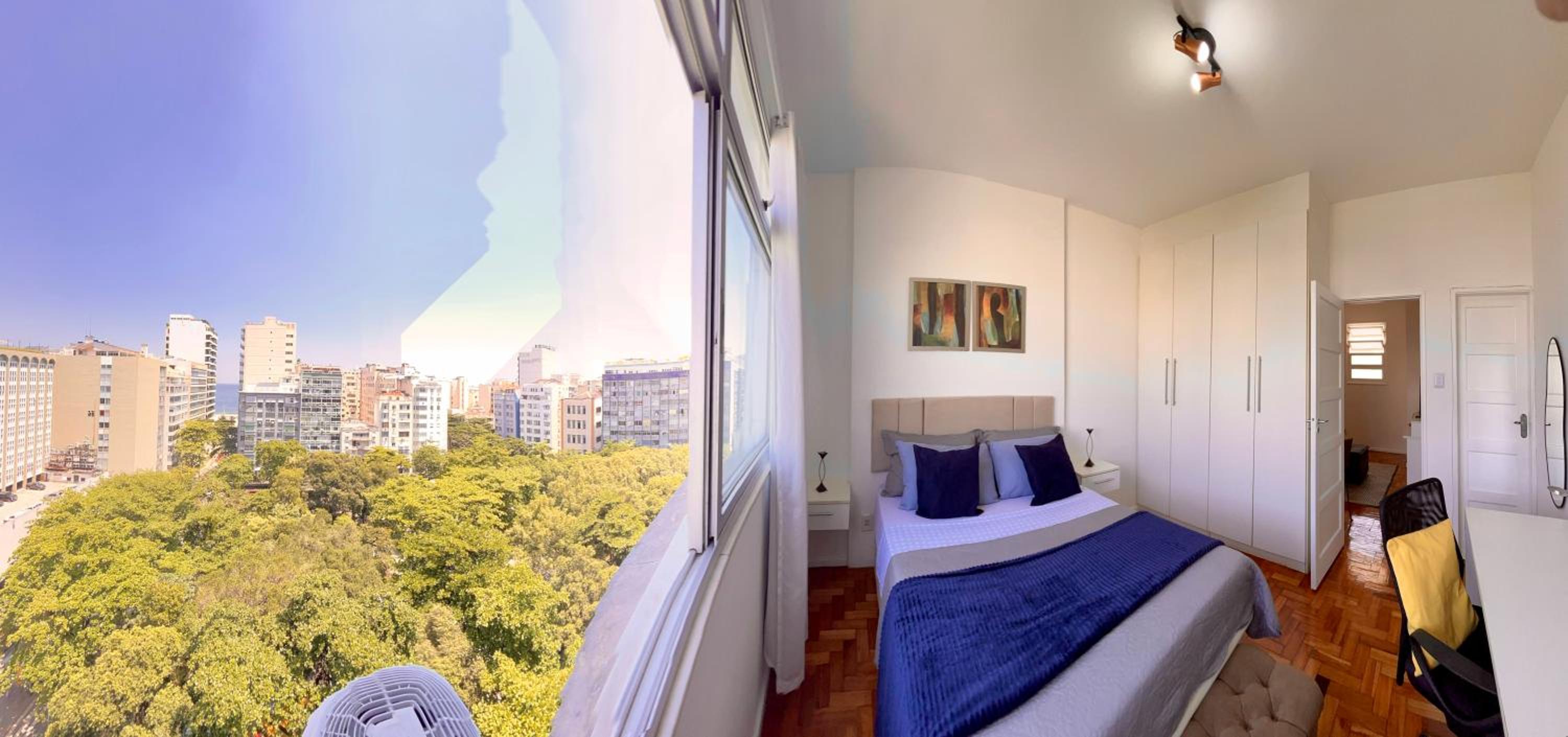 RioSouth Apartments - VISTA MAR FRONTAL charmoso e PRIVATIVO a 200 metros da Praia de Copacabana
