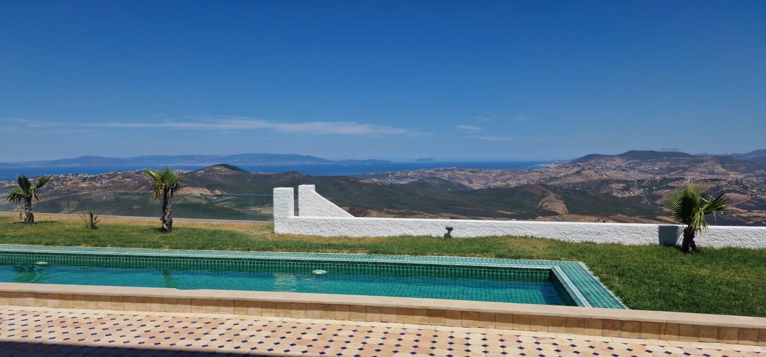 Villa Beni Mejmel avec vue exceptionnelle
