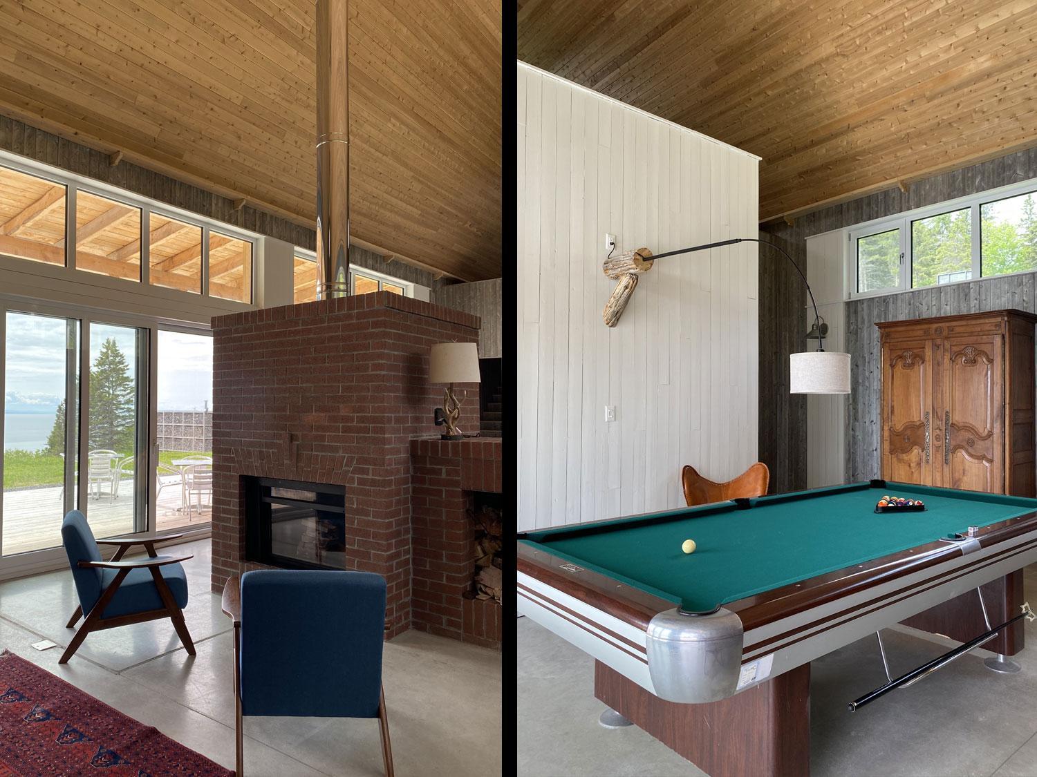 Le Ruisseau: luxurious villa in Charlevoix.