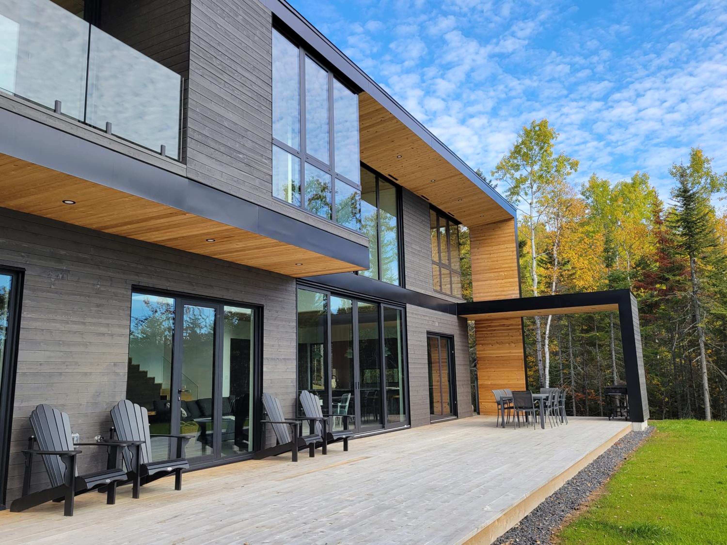 Le Ruisseau: luxurious villa in Charlevoix.
