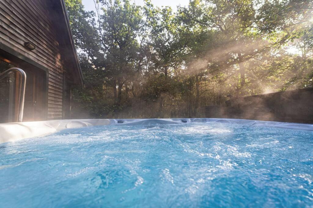 Ellastone, woodland lodge with hot tub for 8 view 5