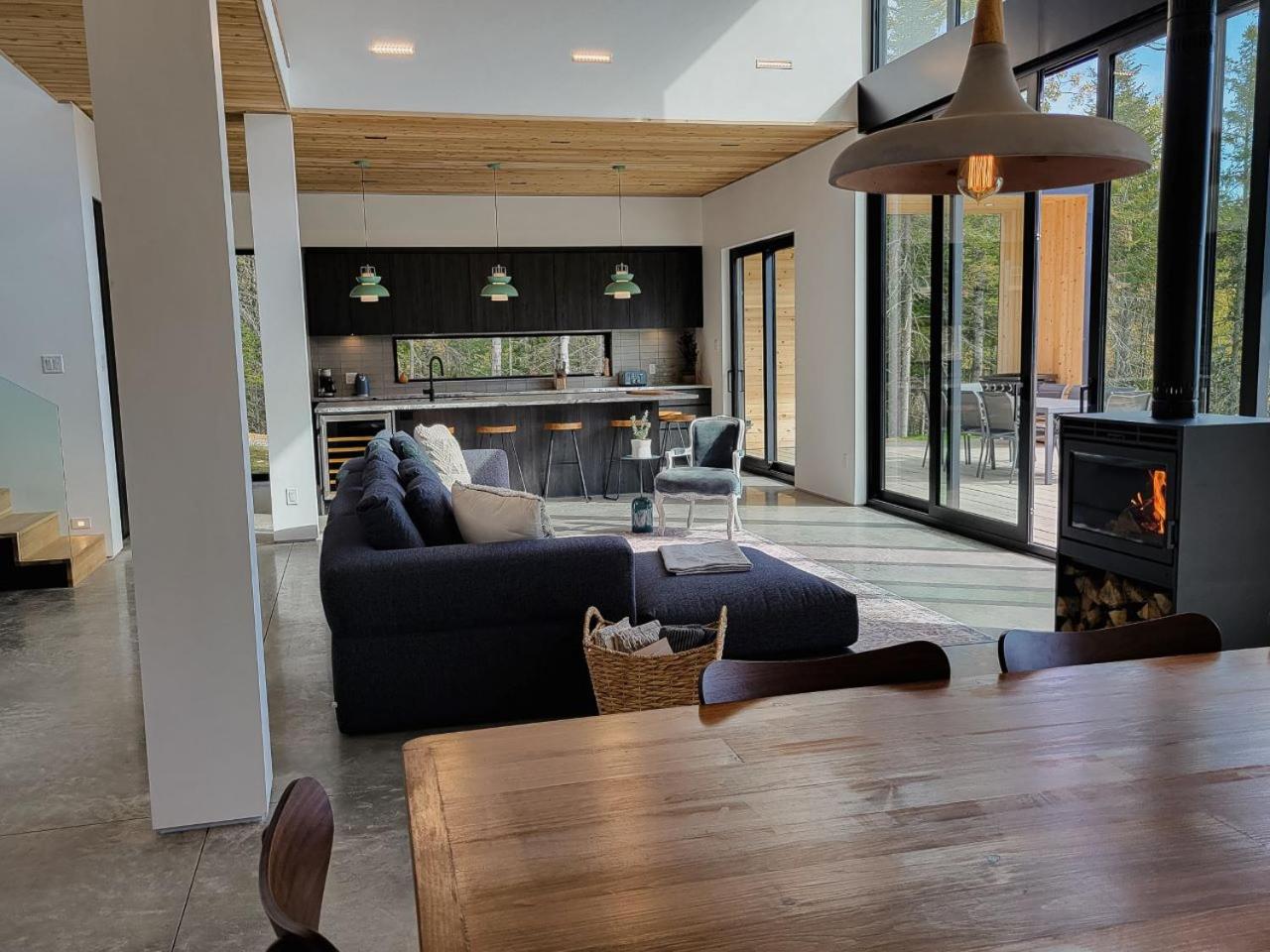 Le Ruisseau: luxurious villa in Charlevoix.