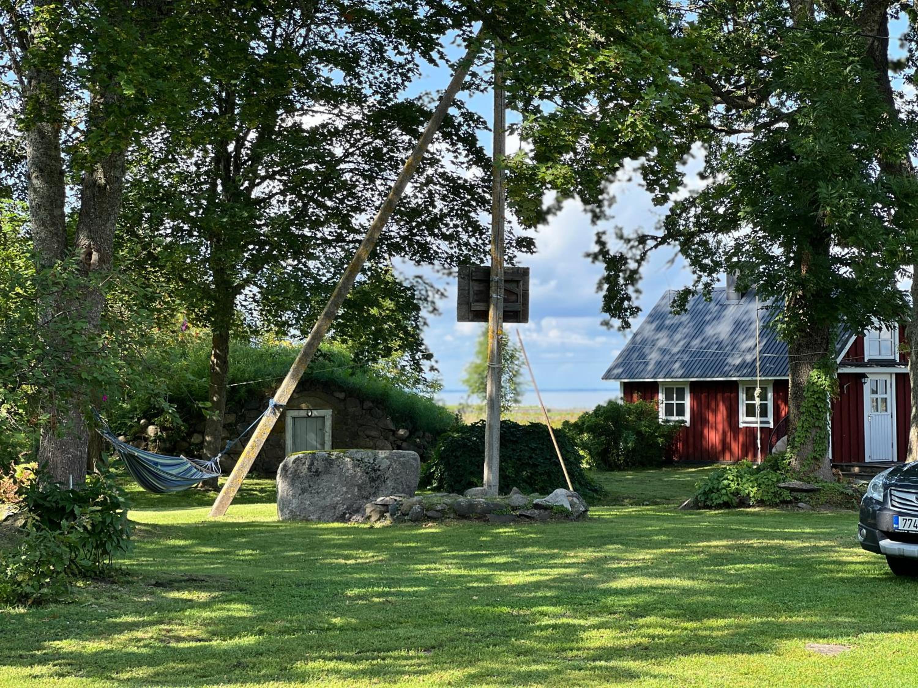 Privaatne talu otse mere ääres