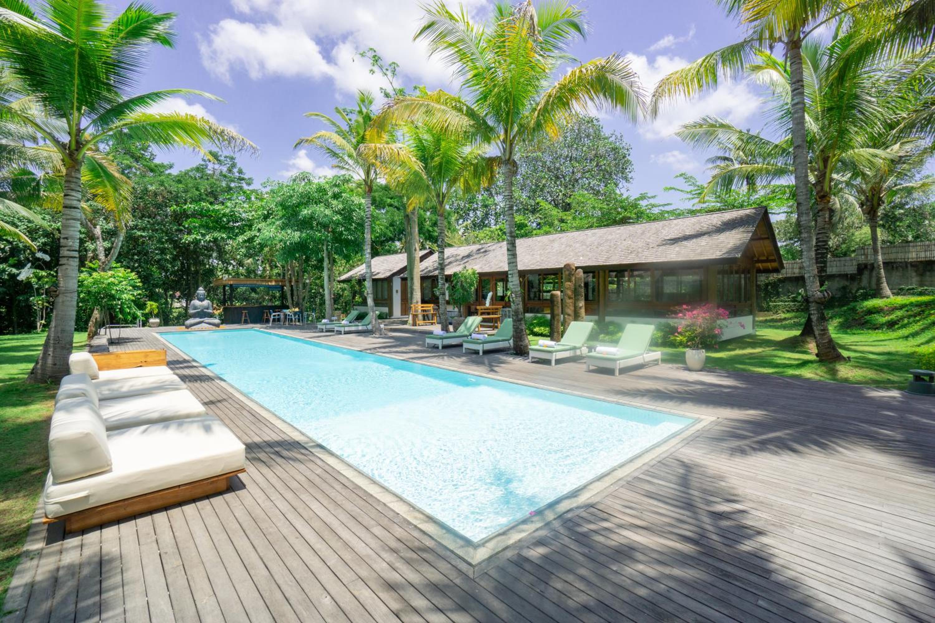 Pool & Jungle View Family Room in Kaba-Kaba view 3