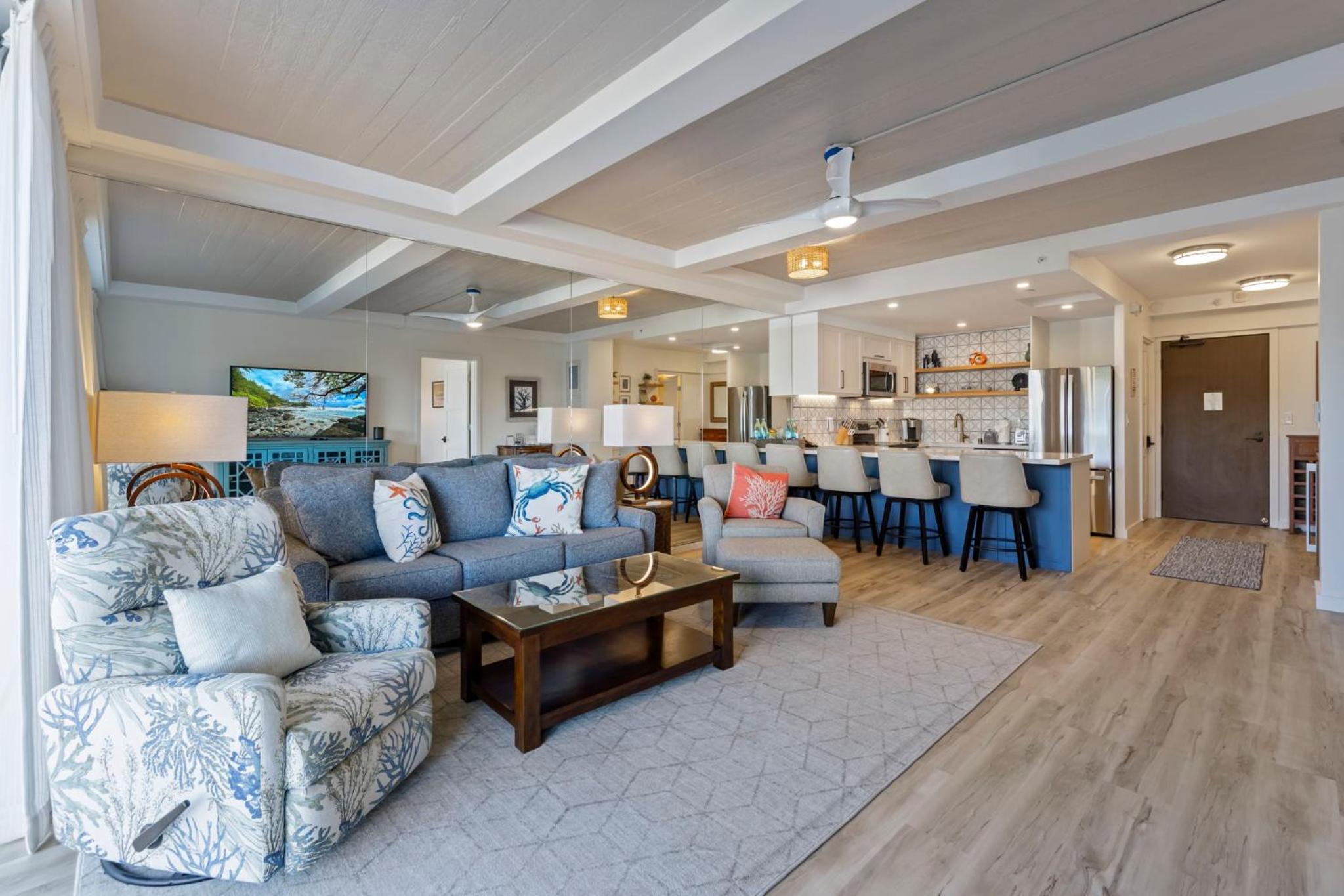 Maui Vacations - Whaler Resort 508- Fully remodeled Whaler condo, stunning Kaanapali Beach Black Rock view - Property Image 31