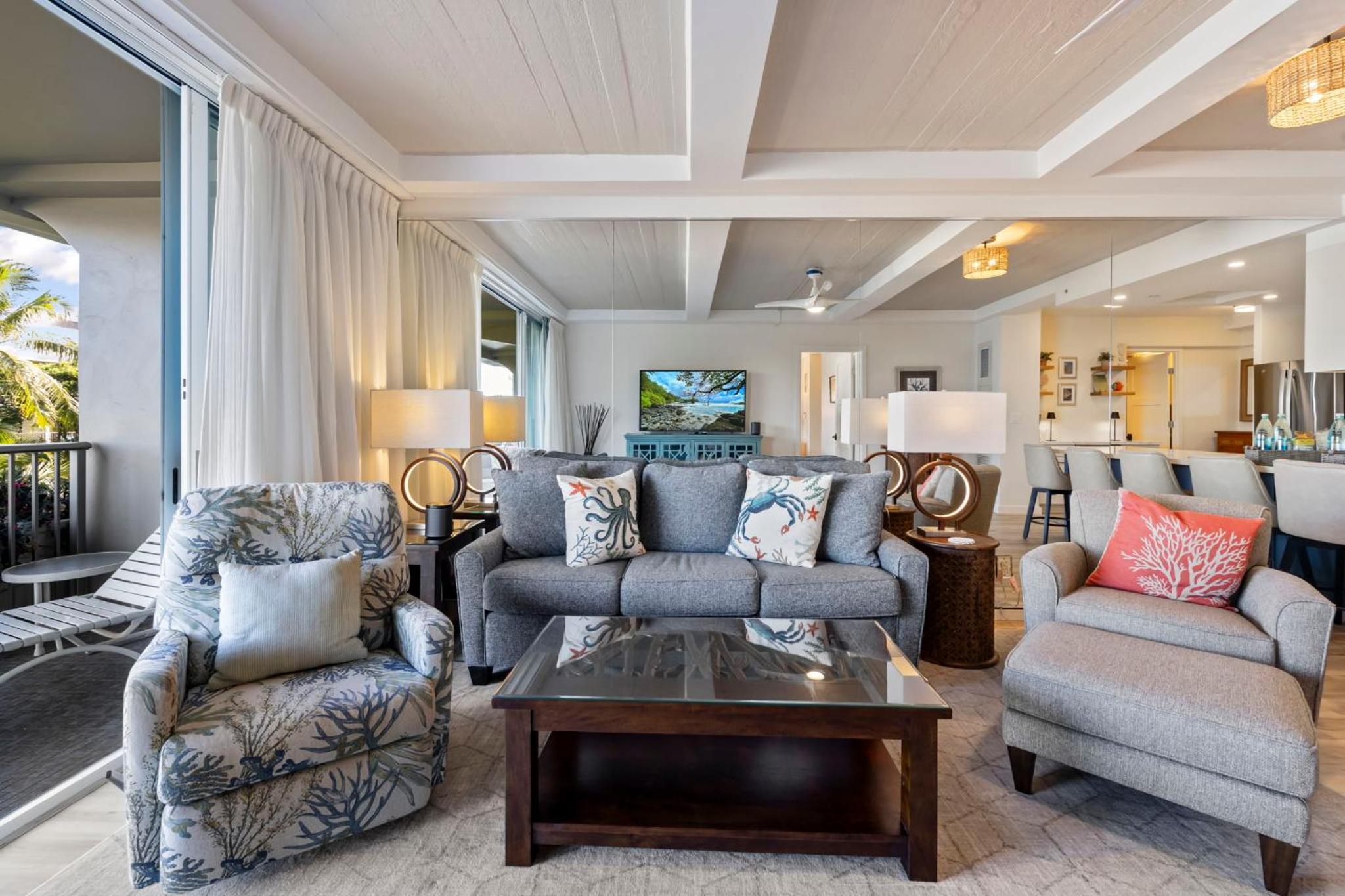 Maui Vacations - Whaler Resort 508- Fully remodeled Whaler condo, stunning Kaanapali Beach Black Rock view - Property Image 32