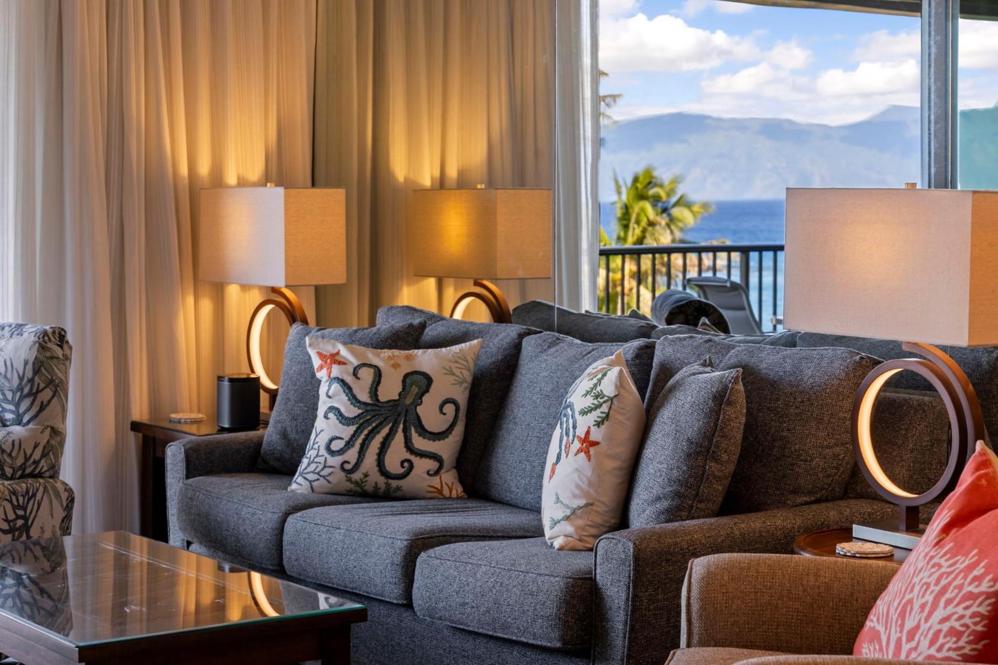 Maui Vacations - Whaler Resort 508- Fully remodeled Whaler condo, stunning Kaanapali Beach Black Rock view - Property Image 29