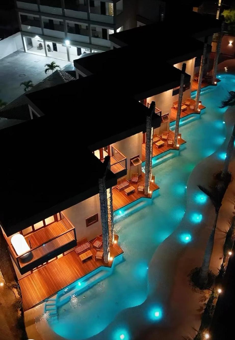 Villa de casas a beira mar piscina praia