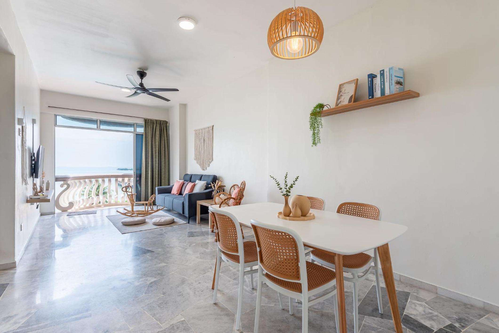 PortDickson Beachfront Home 10pax3BR 1MinToBeach photo 4