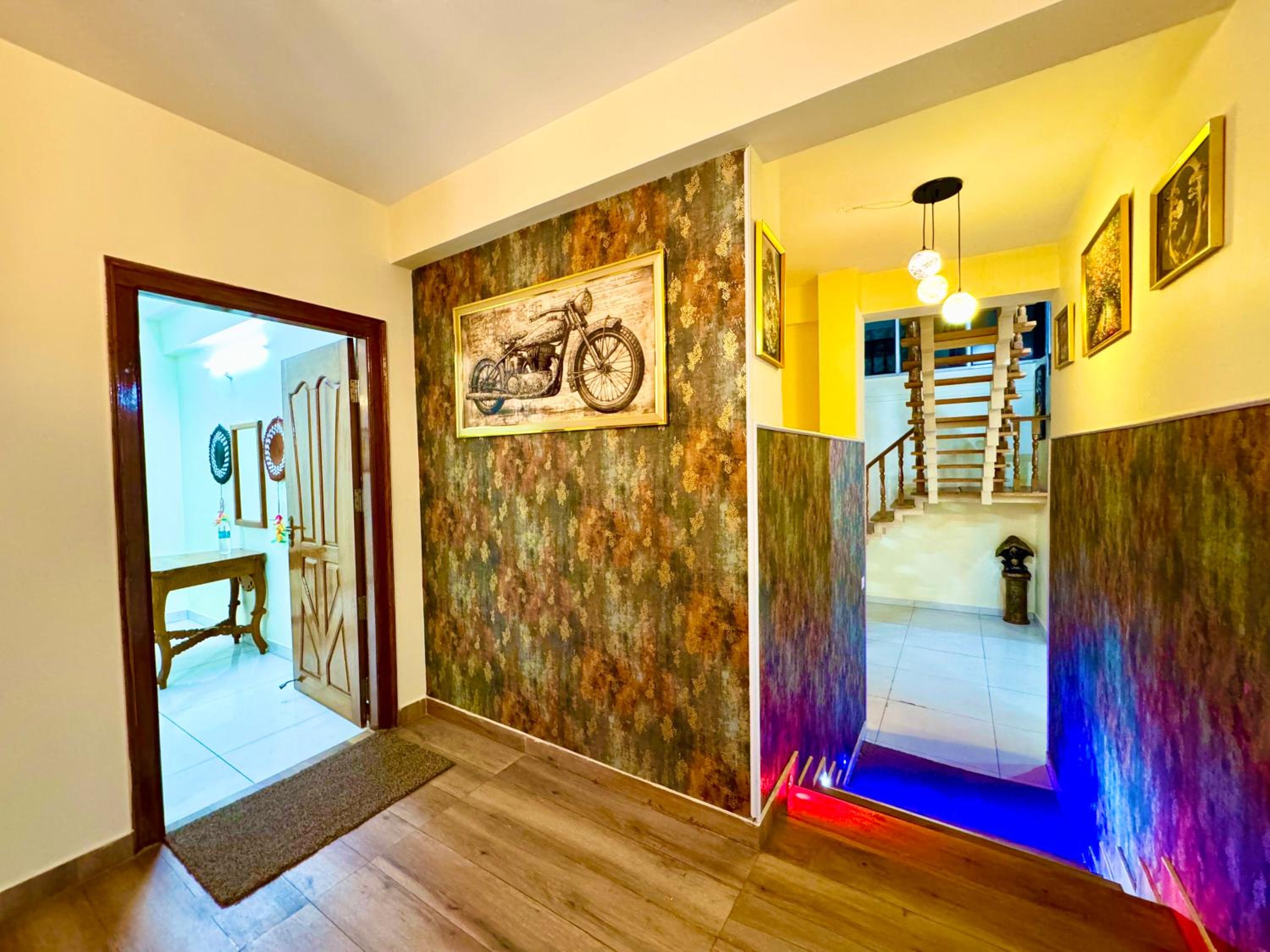 The Auriga 3BHK Fully Entair Villa with Bonfire in kasauli I Pvt Stay I Open Air Terrace I Kitchen Livingroom I Lawn Bonfire I Gaming Zone view 5