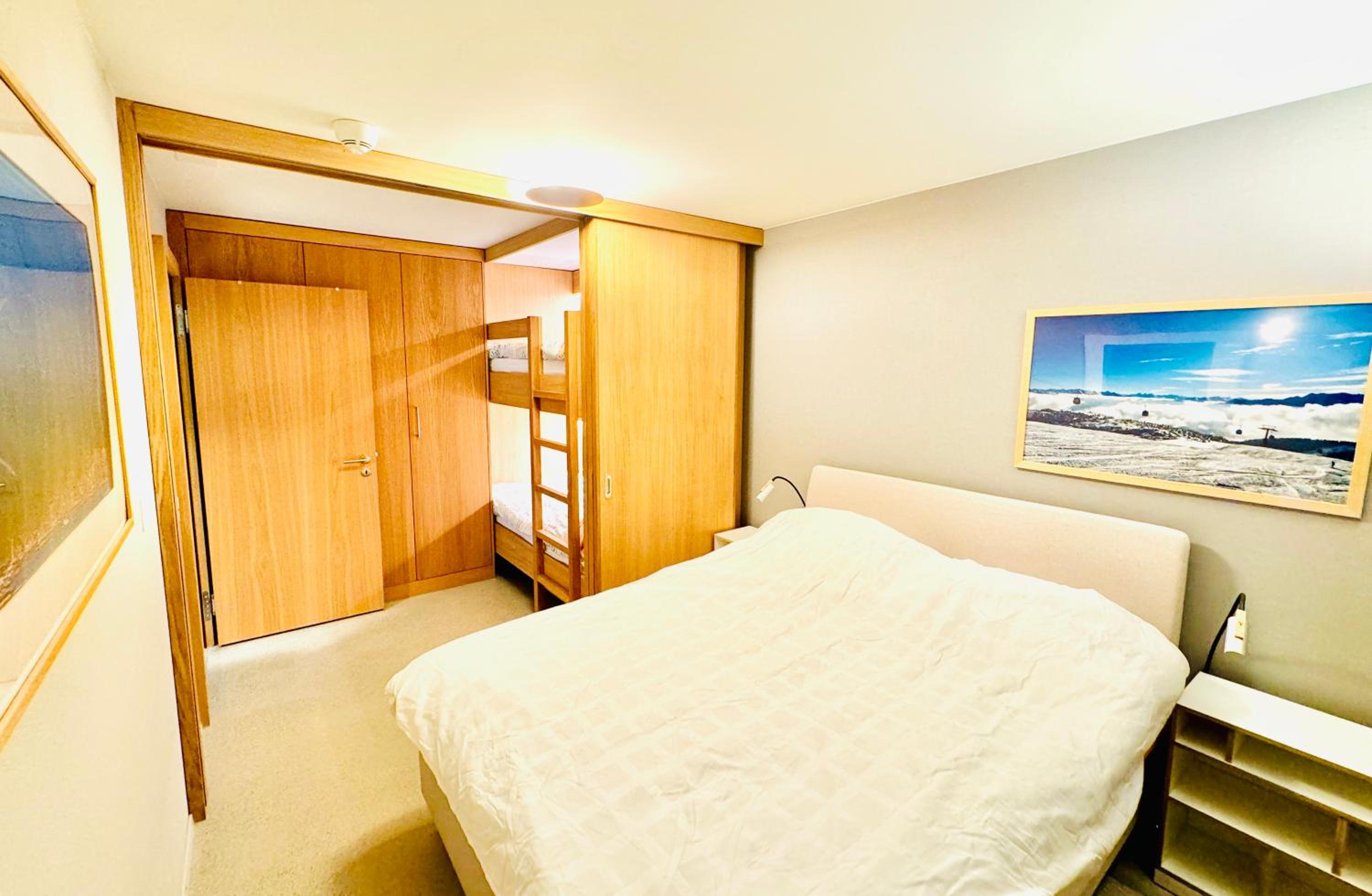 Ski-in Ski-out Ferienwohnung direkt an Piste und Liften - 3-room Stenna Selva apartment