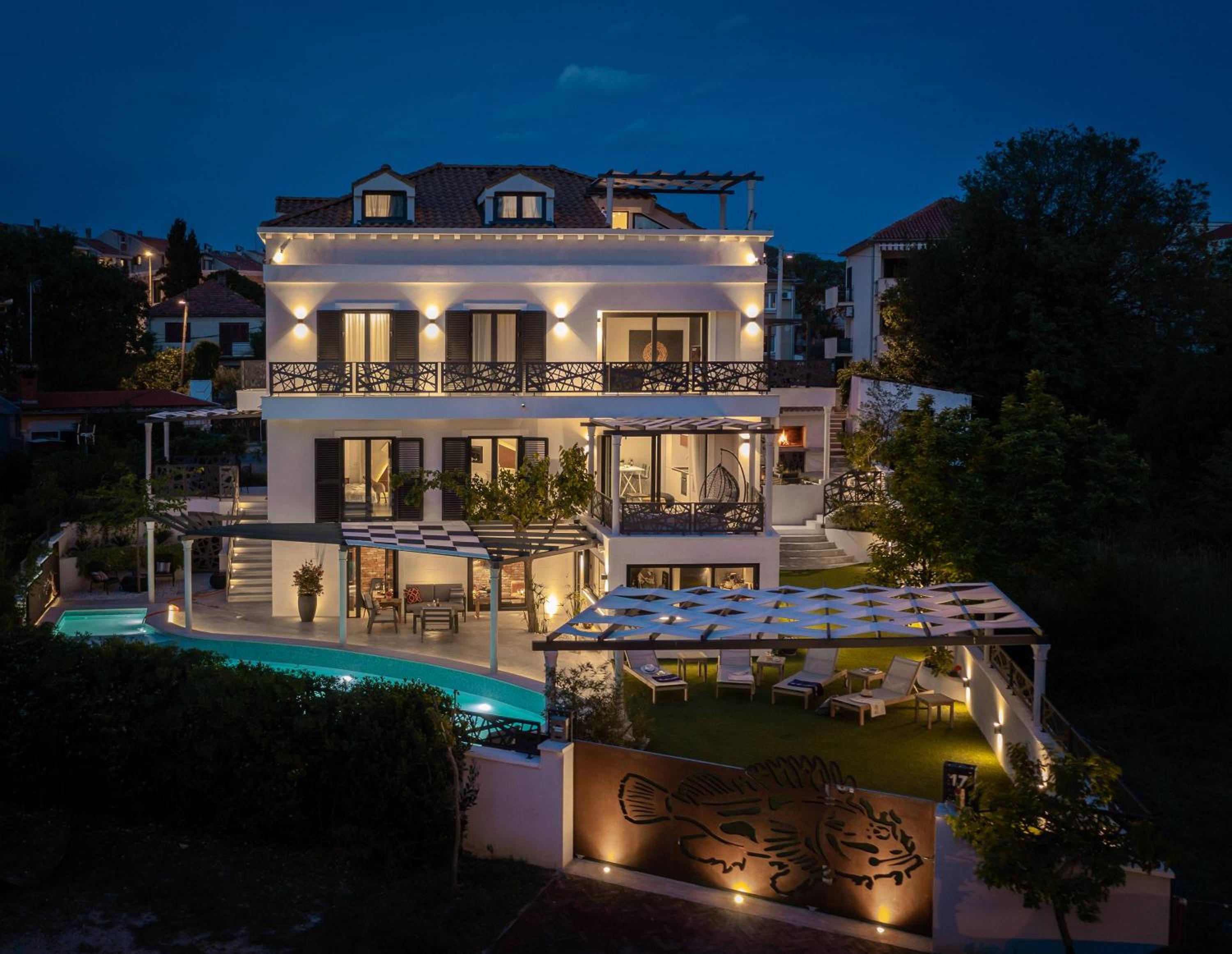 Stunning Villa Scorpaena with swimming pool view 3
