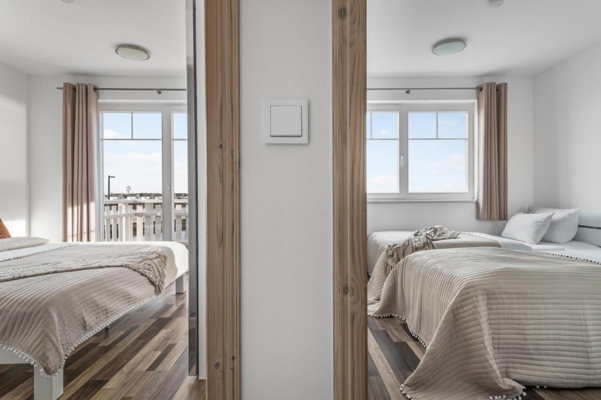 Haus am Strand - Ferienwohnung für 4 in Olpenitz mit Dachterrasse, Strandzugang und Ostseeblick