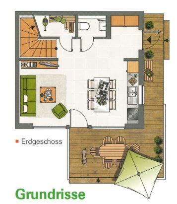 Haus am Strand - Ferienwohnung für 4 in Olpenitz mit Dachterrasse, Strandzugang und Ostseeblick