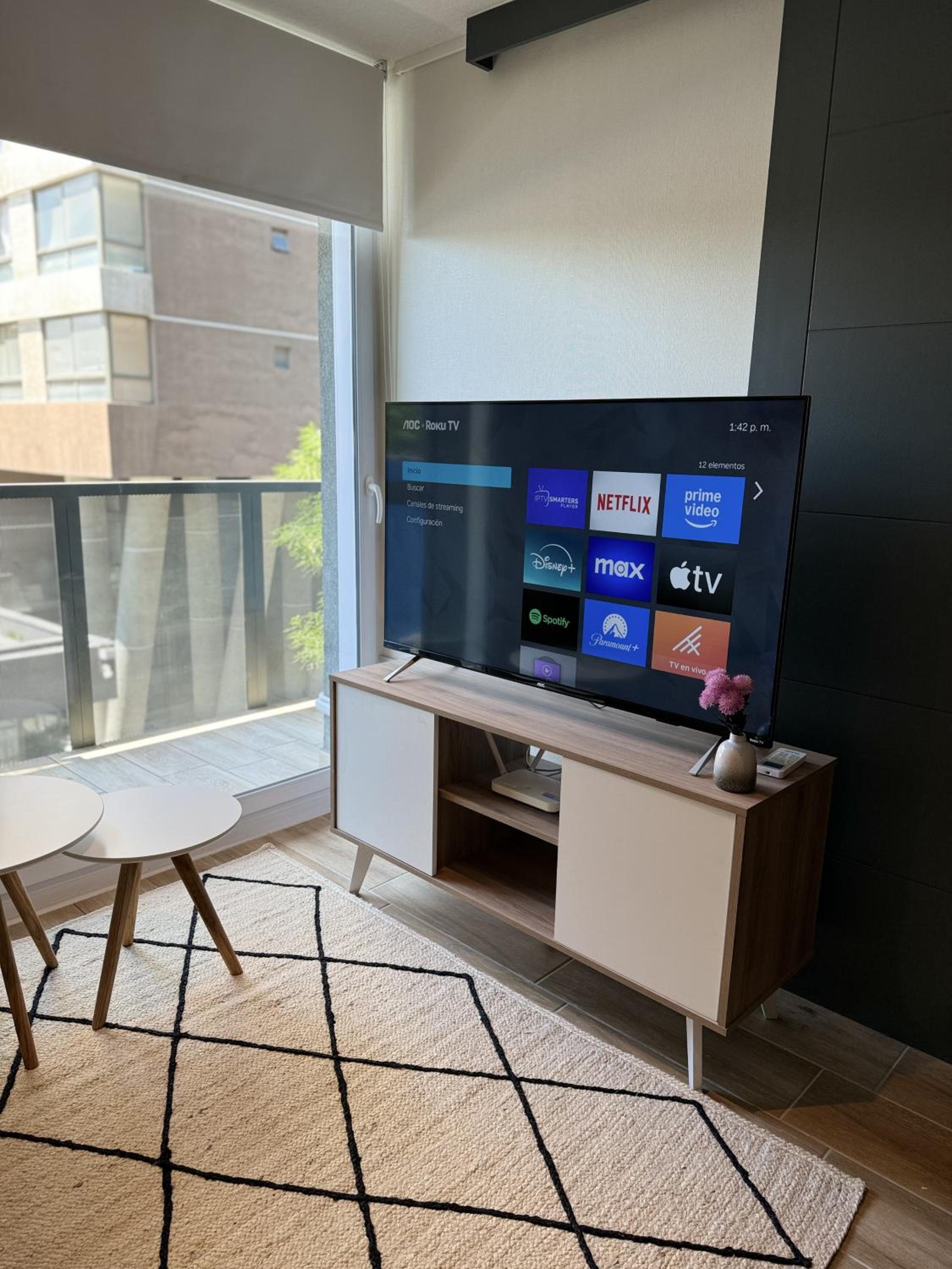 Residencia Boutique cerca de Lastarria - Ubicación Cultural Premium - Balcón Privado