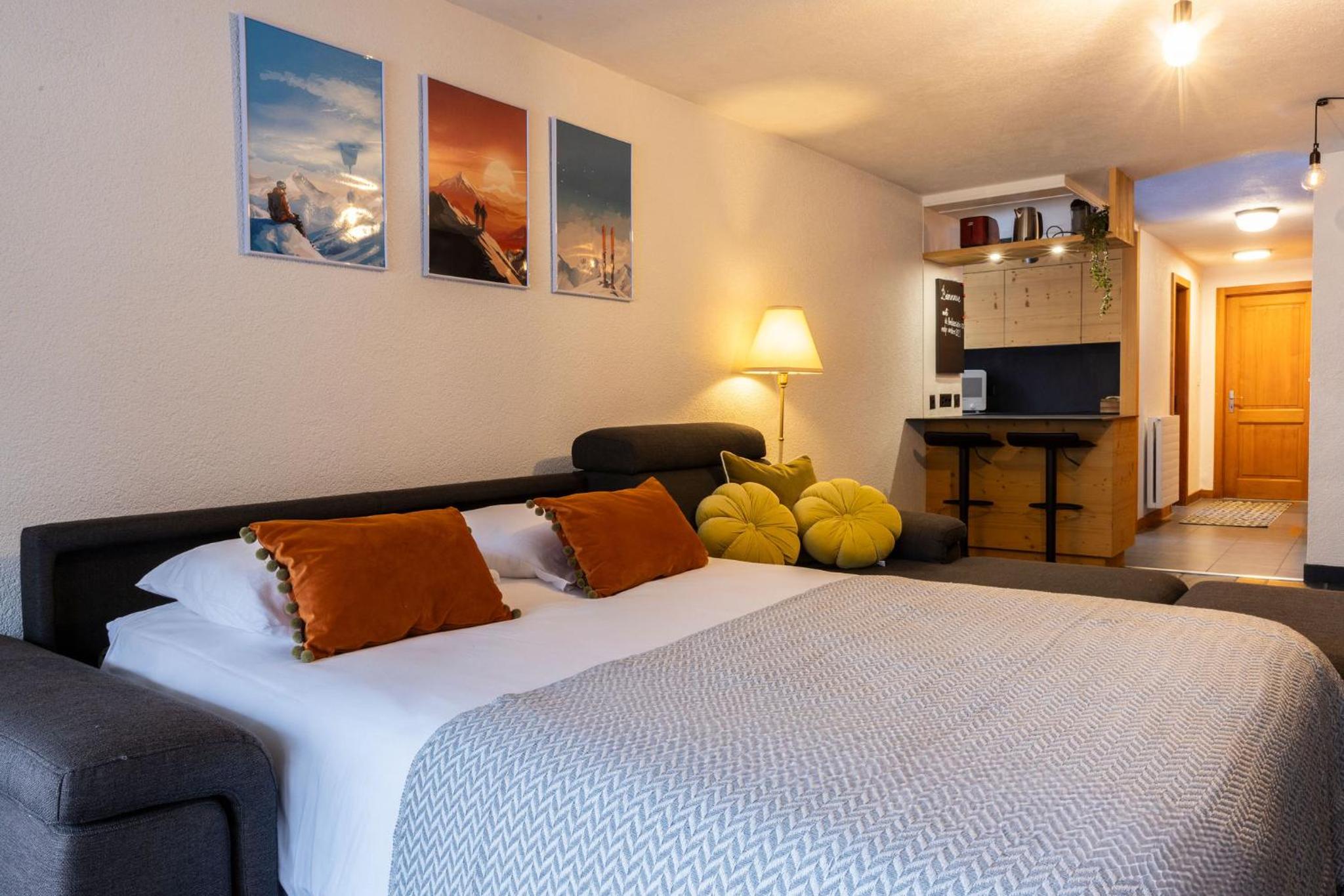 La Ruinette-one-bed apartment in Verbier centre