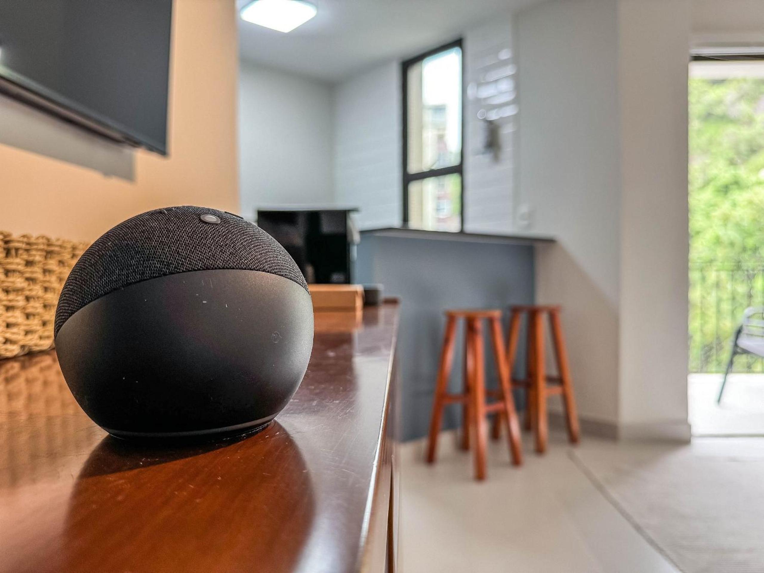 Flat com serviços e vista mar