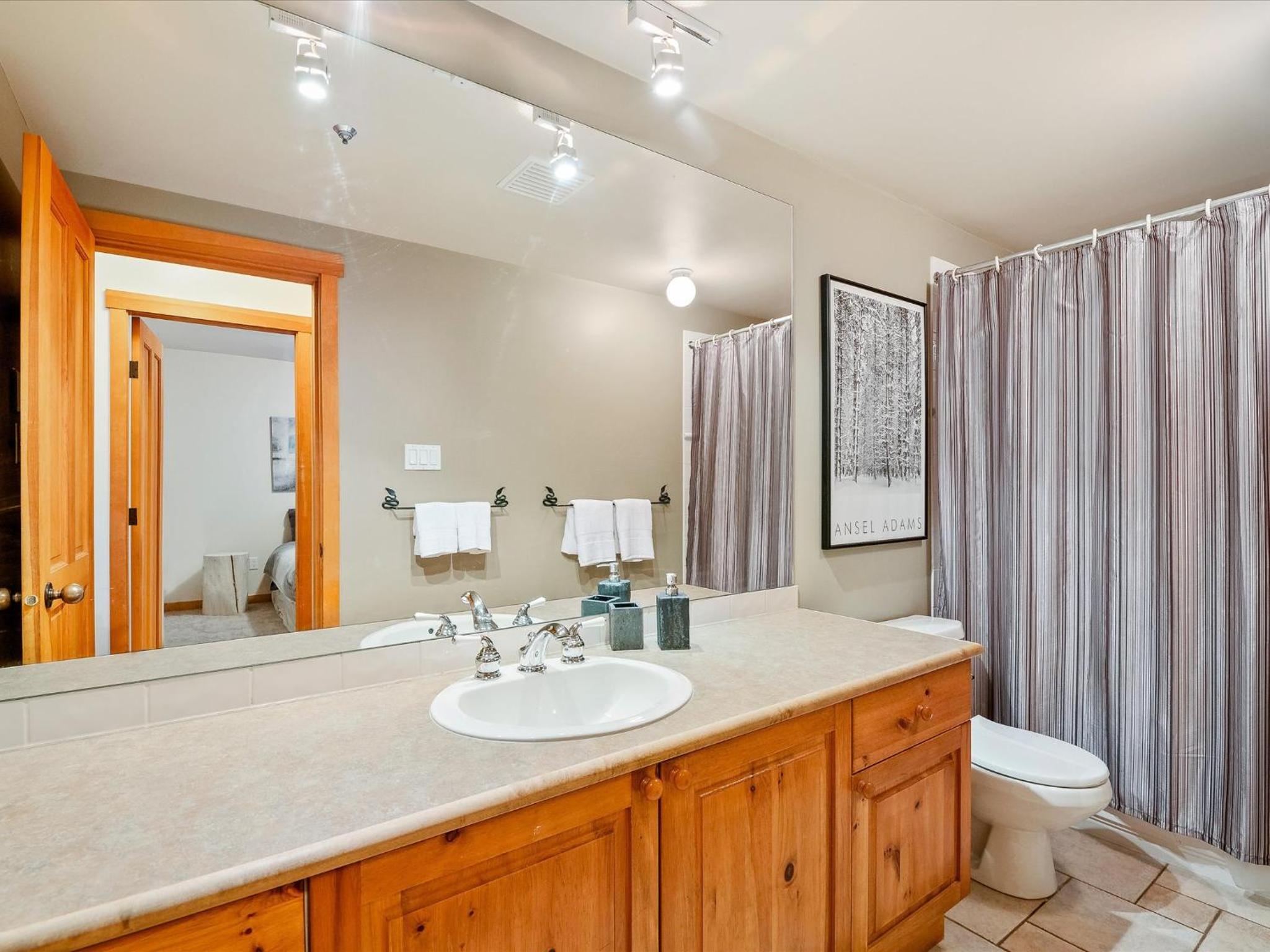 New Listing Cozy 3 bed 3 bath ski-in ski out access fireplace private hot tub and garage