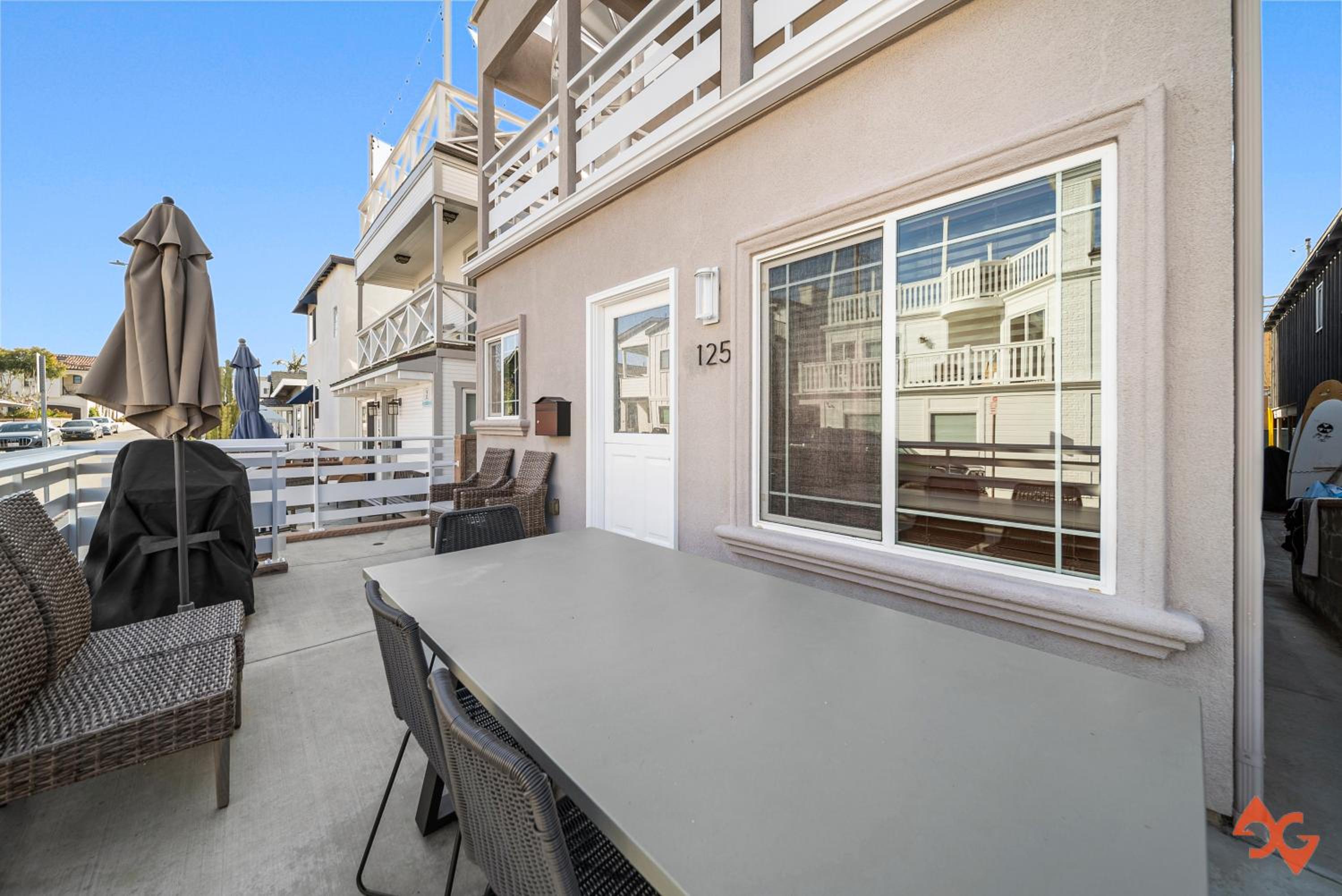 Family Beach House - walk the block to the sand view 3