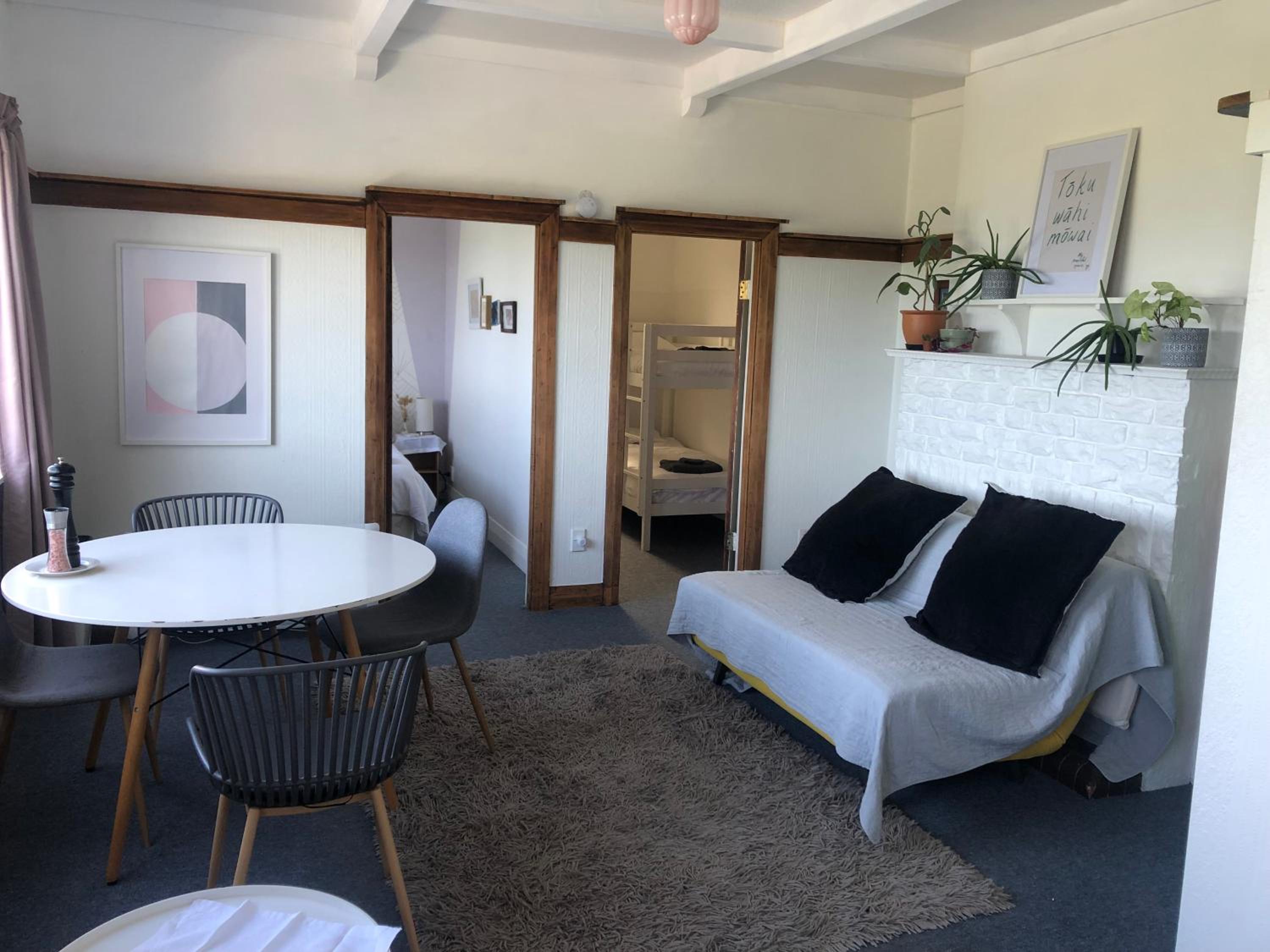 Seafront Haven in Island Bay with Deck, Outdoor Bath, and Parking view 5