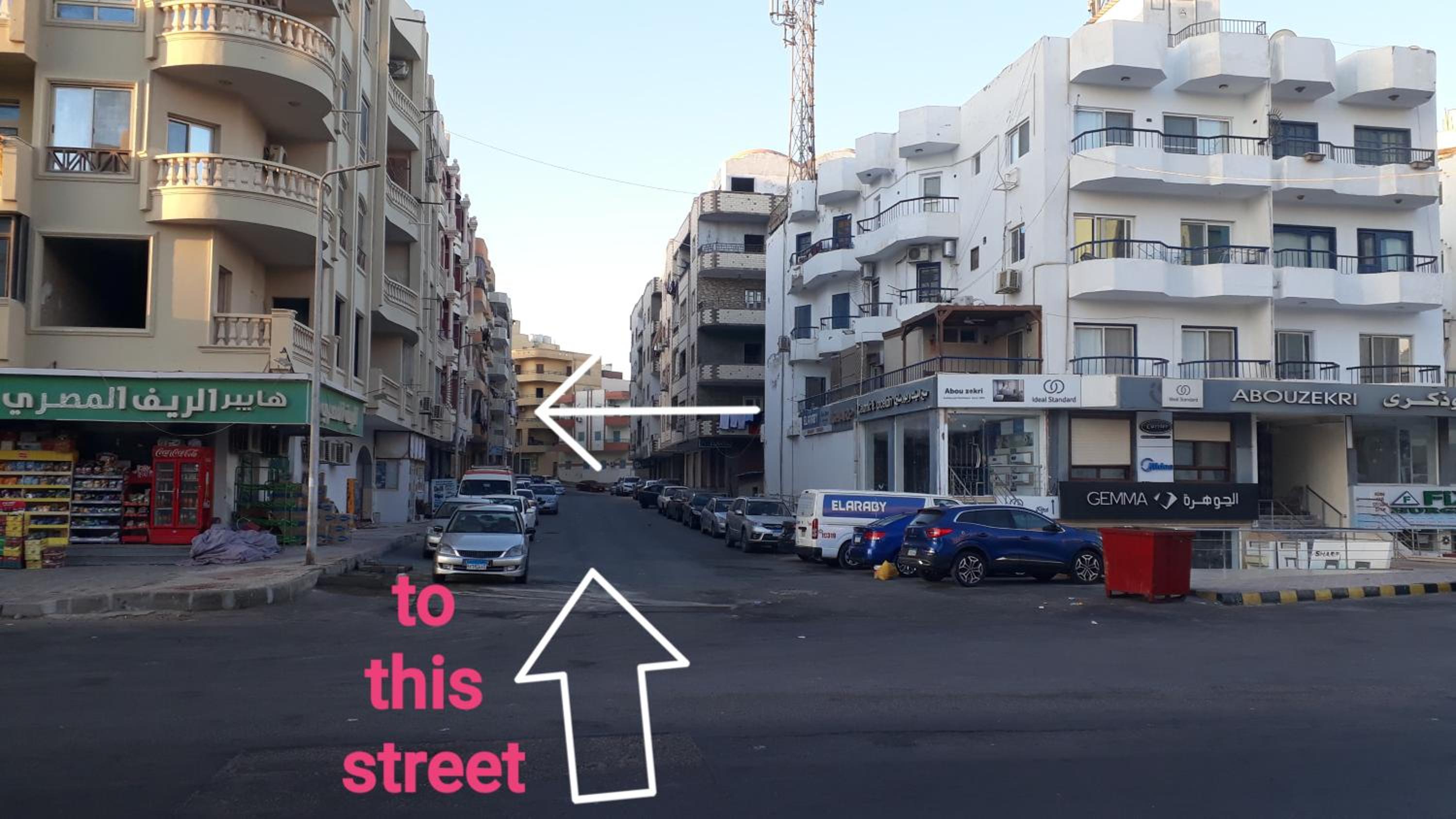down town Hurghada
