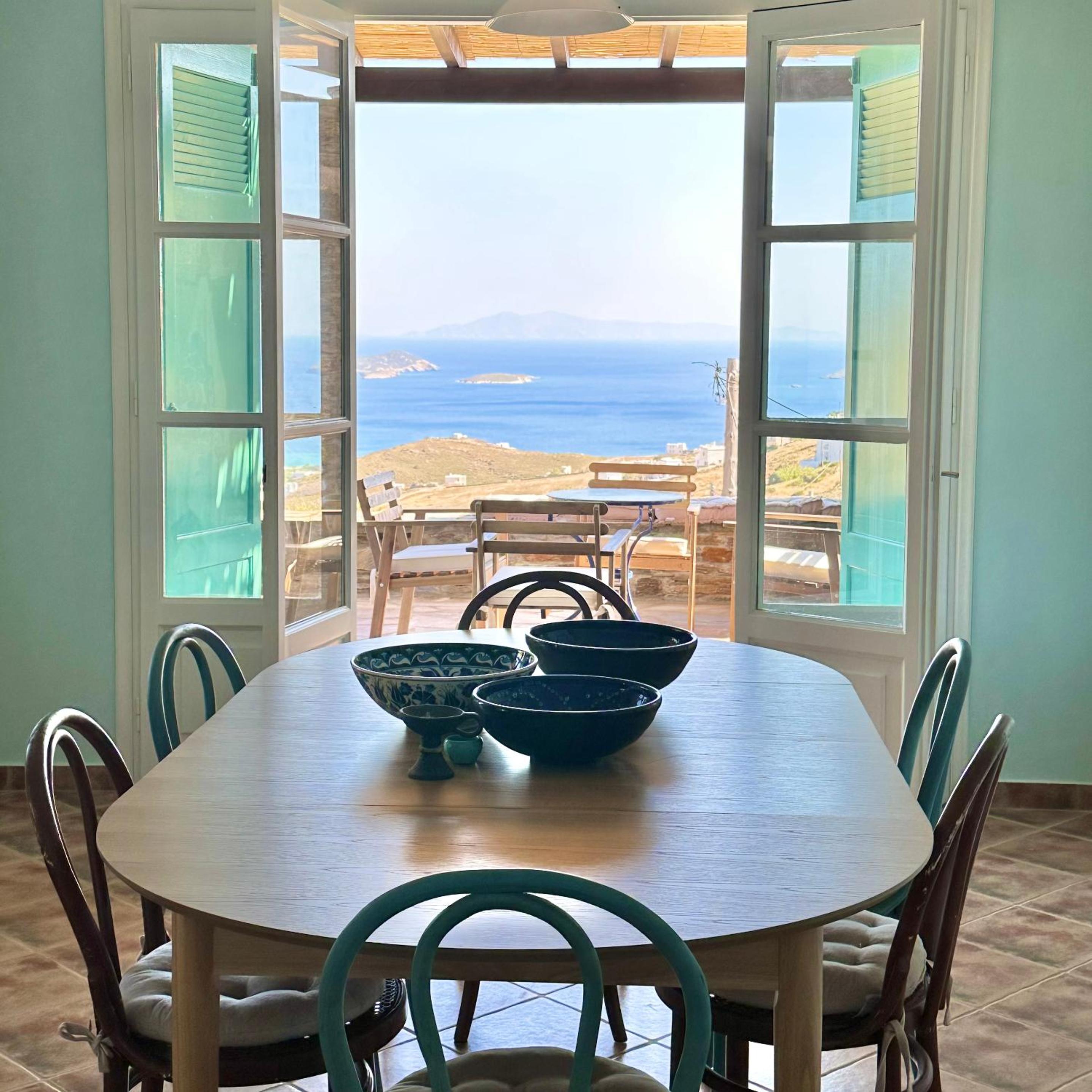 Villa Il Paradiso Andros view 2