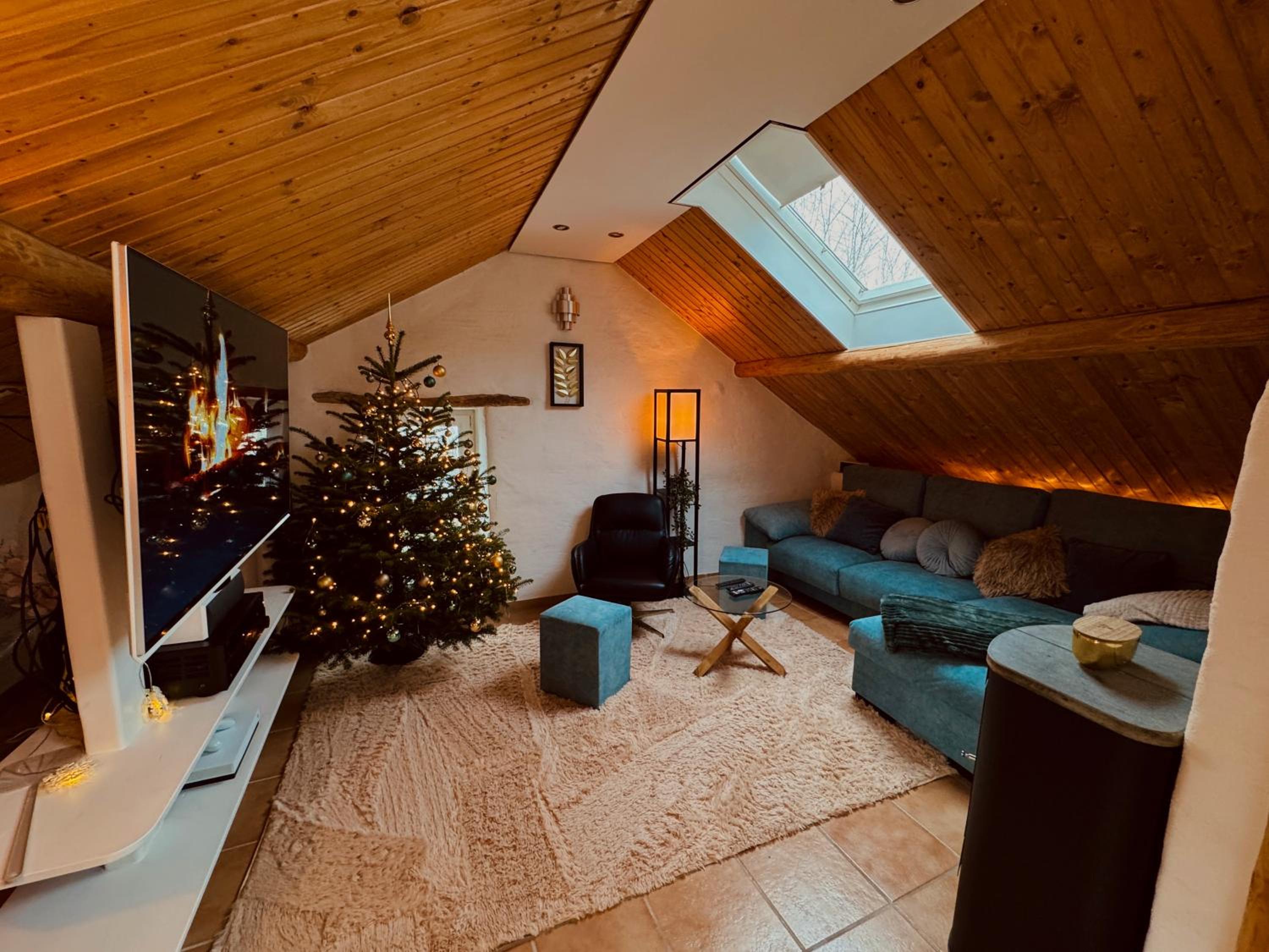 Kleines Eifel Backhaus mit Sauna